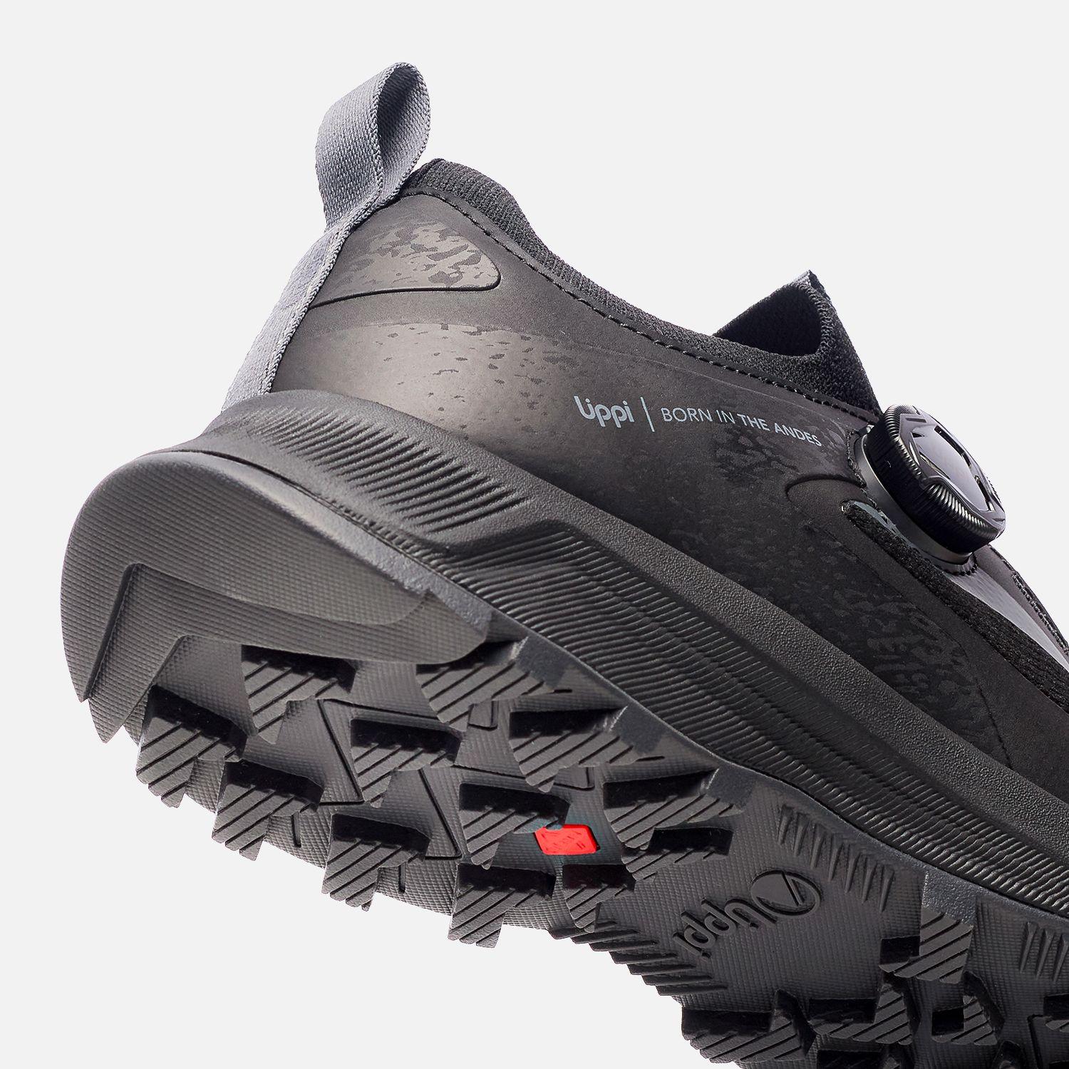 Zapatilla Mujer Light Knit Twist Negro Lippi I26-7