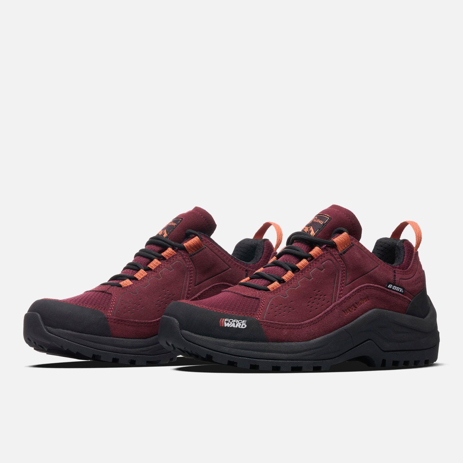 Zapato Mujer Pampa Low Burdeo Haka Honu V26-3