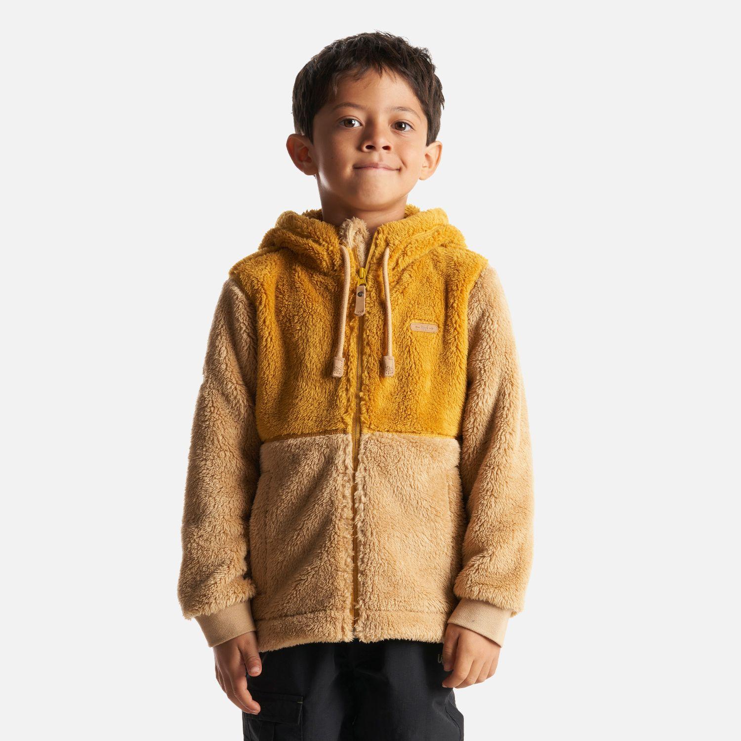 Chaqueta Niño Bear Shaggy-Pro Hoody Jacket Taupe/Mostaza Lippi-1