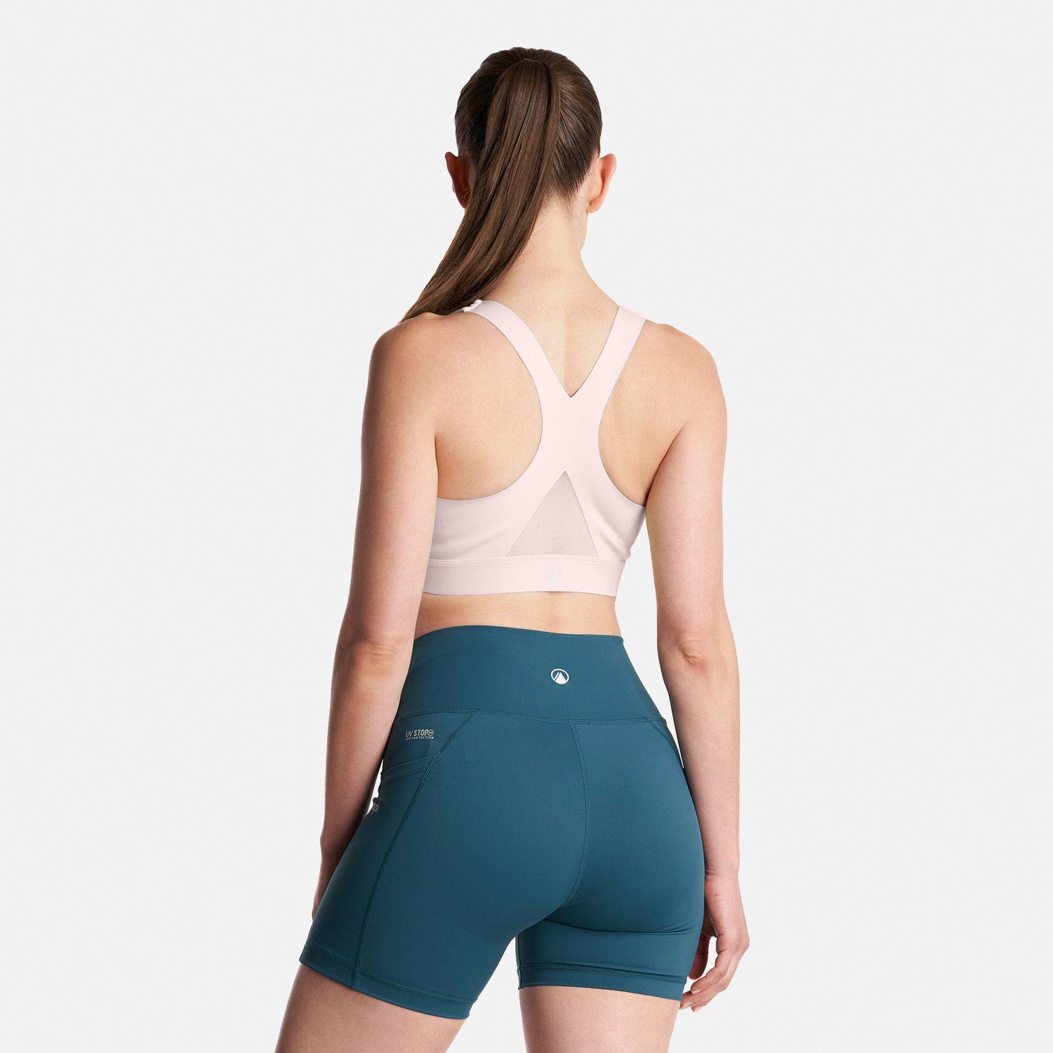 Peto Mujer  Race Sports Bra Rosa Claro Lippi-3