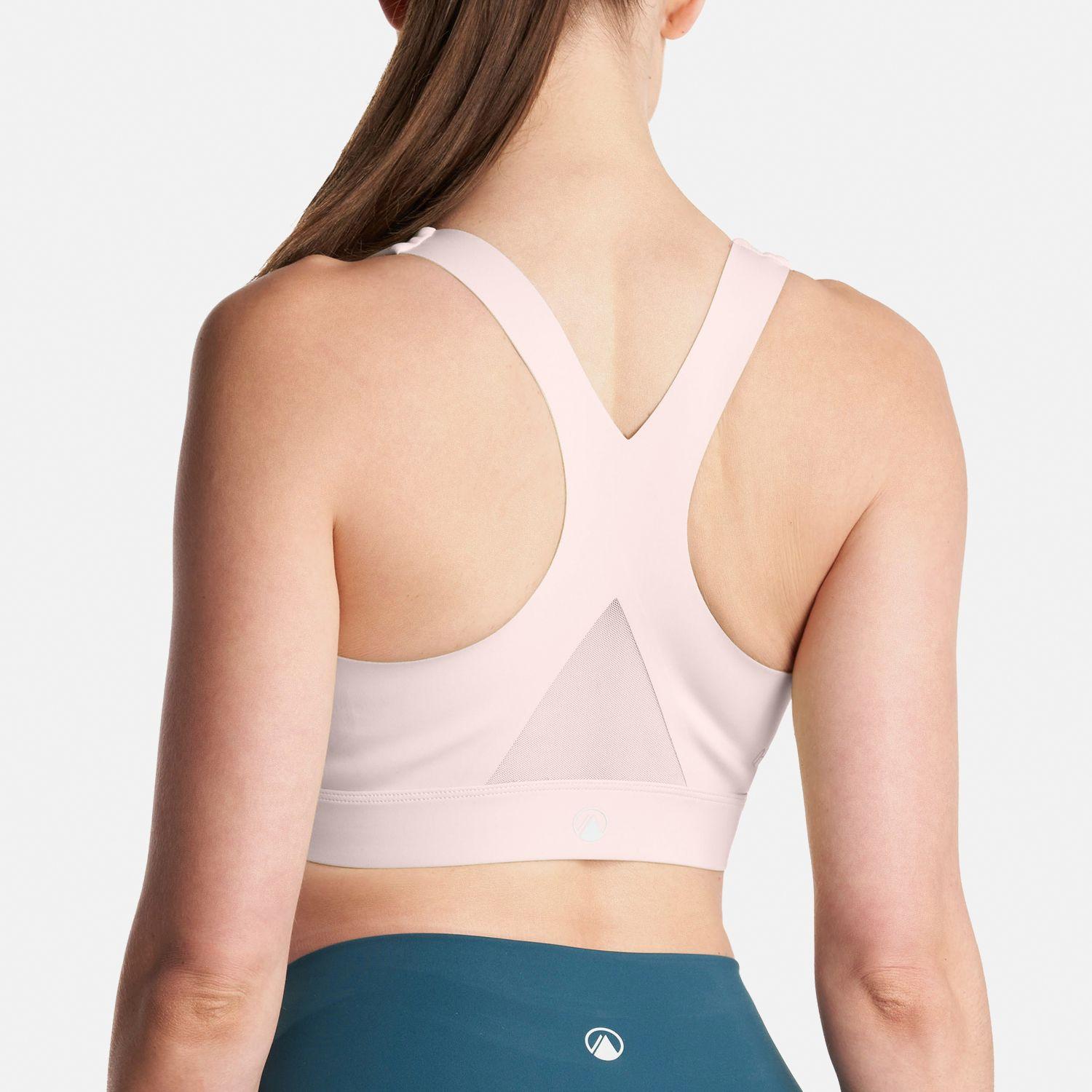 Peto Mujer  Race Sports Bra Rosa Claro Lippi-4