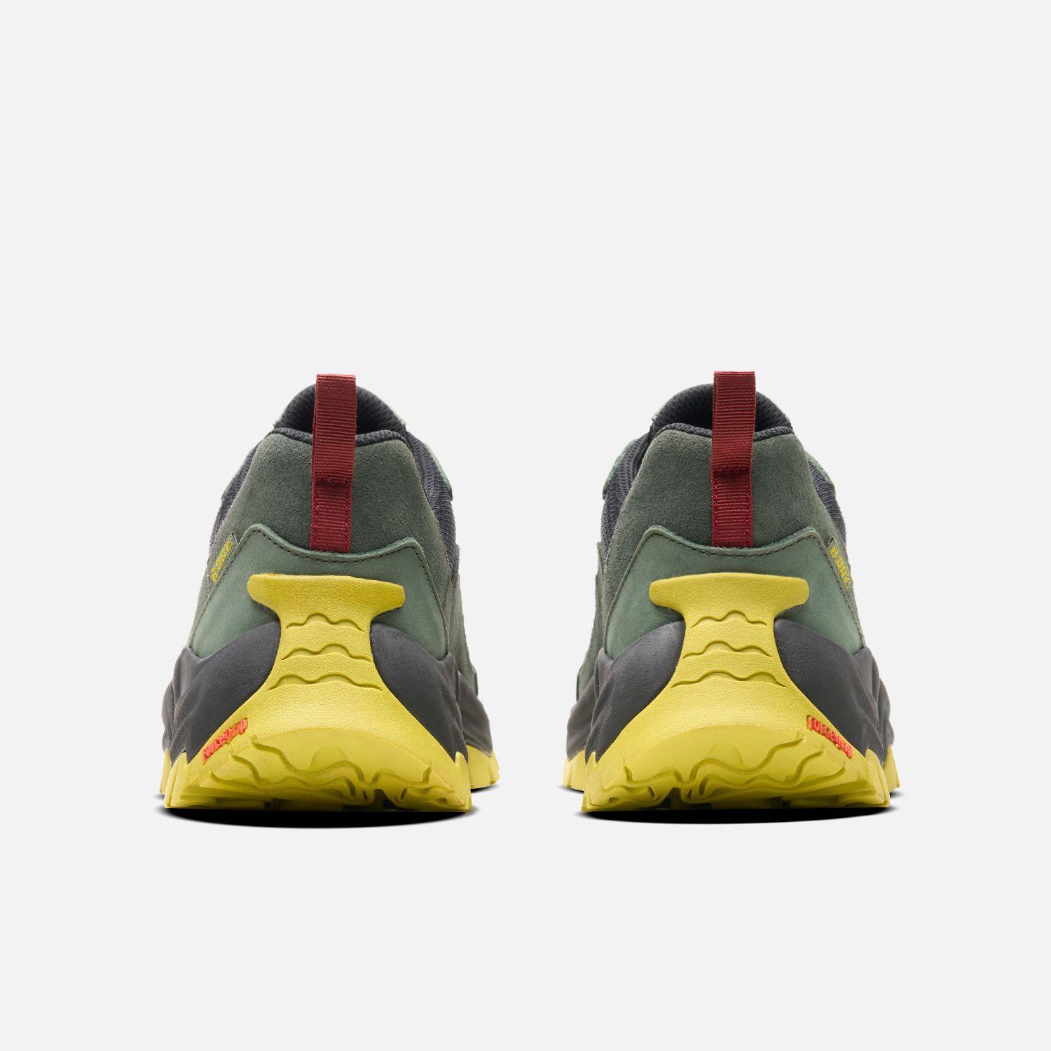 Zapato Hombre Cordillera Baja Verde Grisaceo Haka Honu I25-4