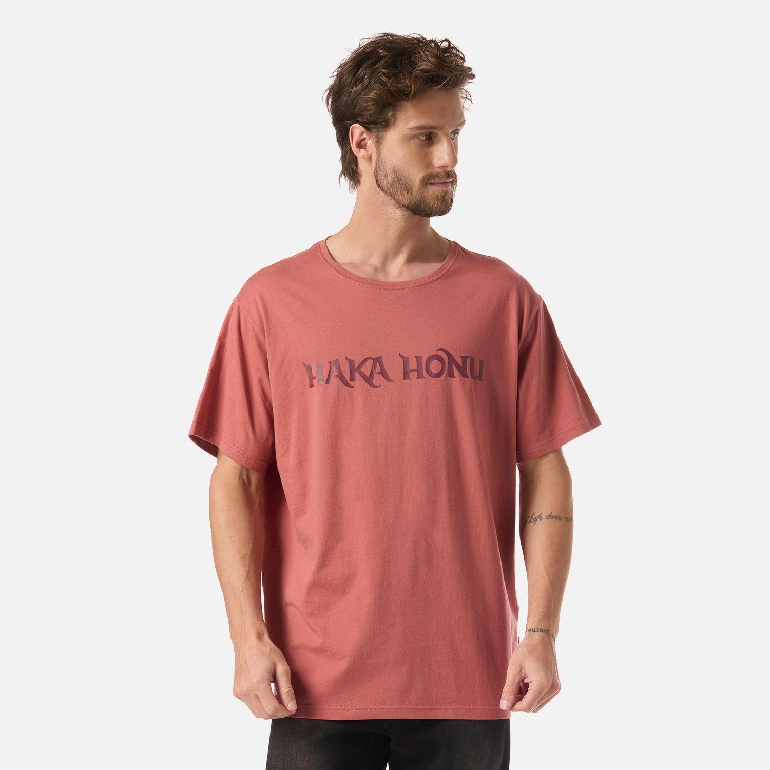 Polera Hombre Logo Terracota Claro Haka Honu-0