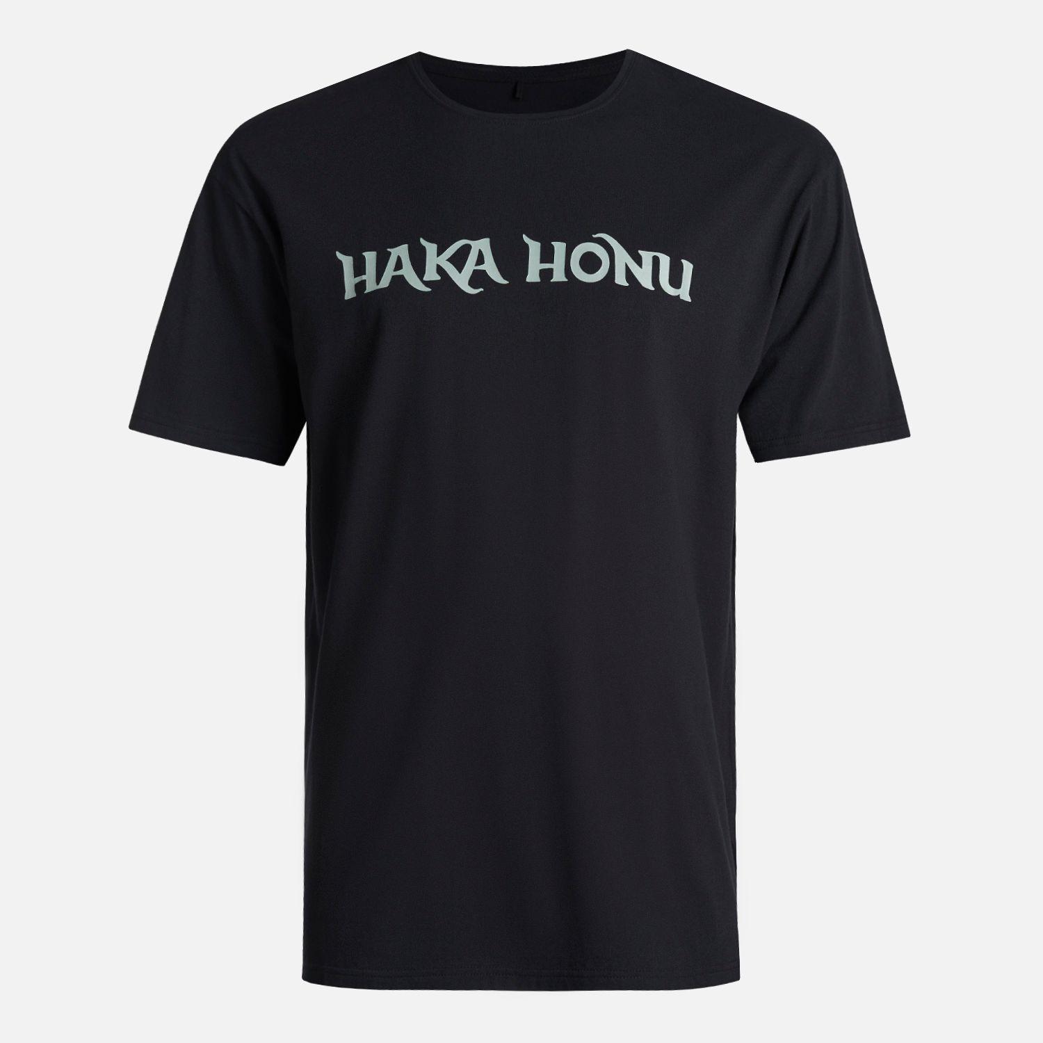 Polera Hombre Logo Negro Haka Honu V24-0