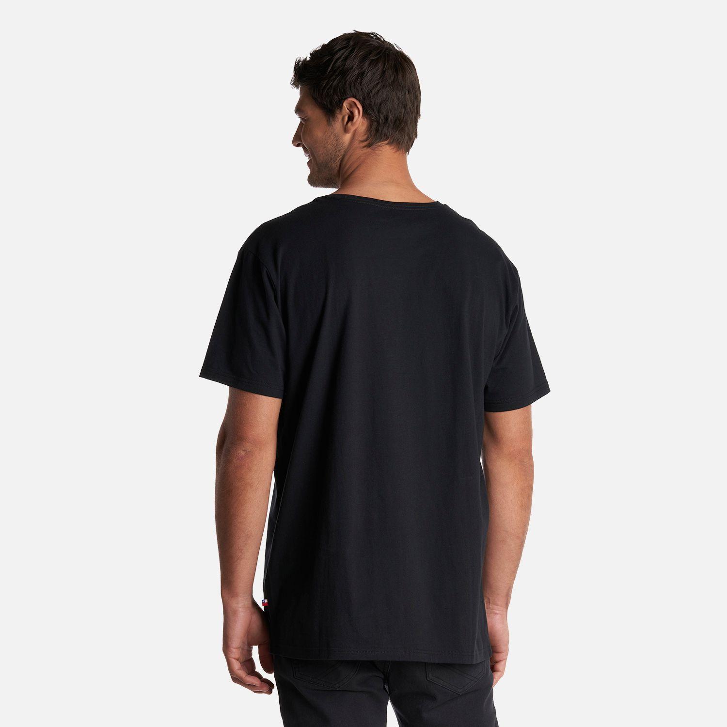 Polera Hombre Logo Negro Haka Honu V24-3
