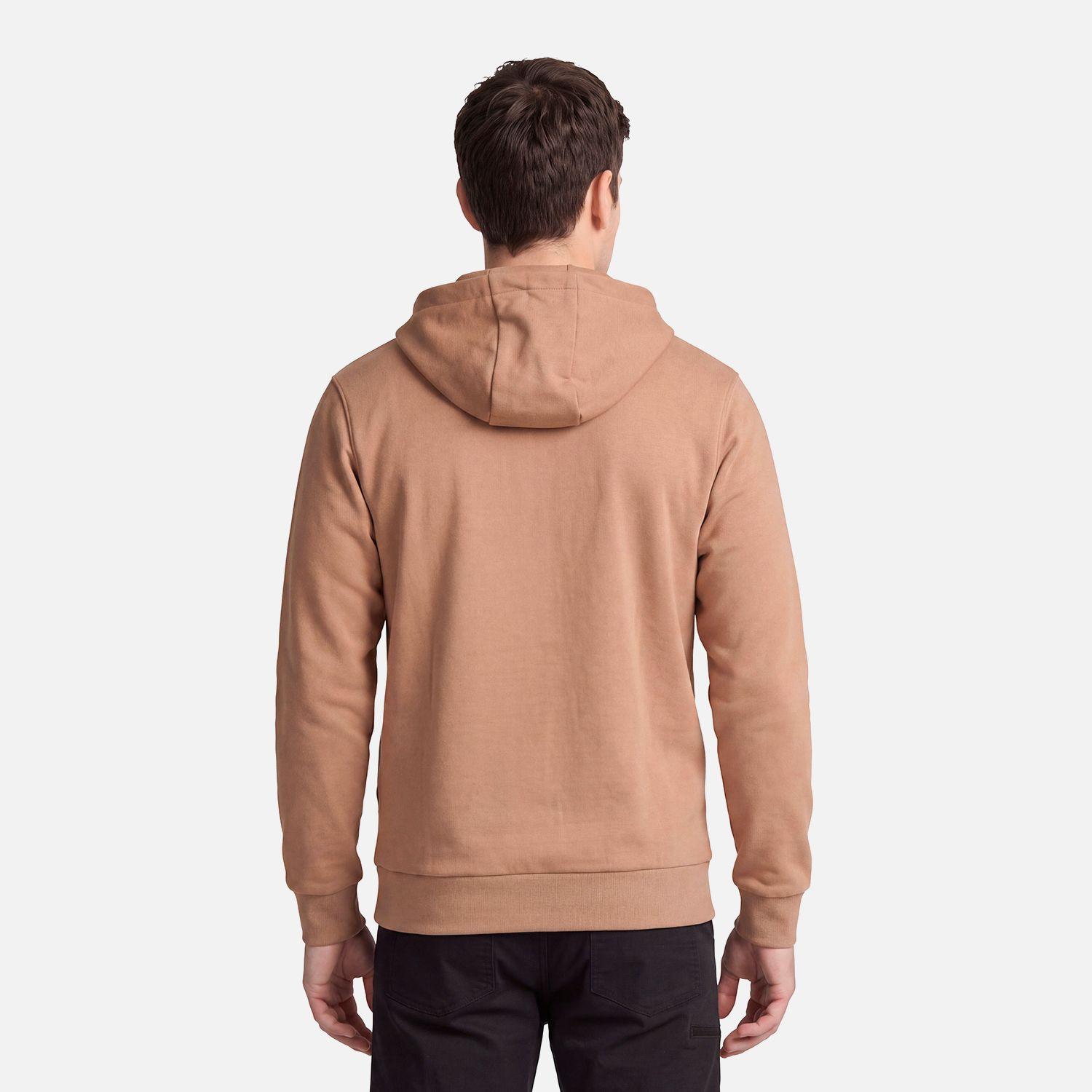 Polerón Hombre Ulmo Full Zip Hoody Sweatshirt Canela Lippi V27-2