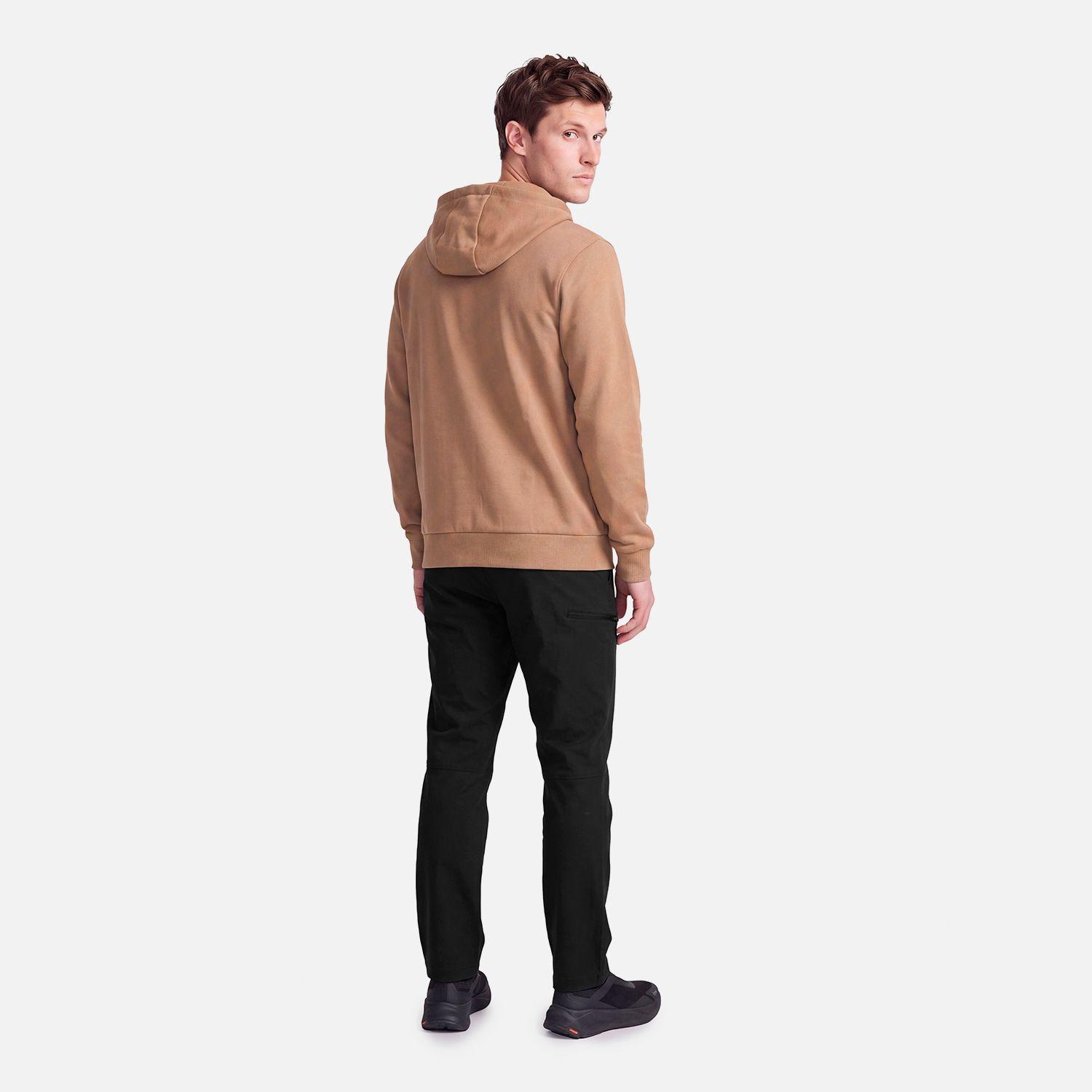 Polerón Hombre Ulmo Full Zip Hoody Sweatshirt Canela Lippi V27-5