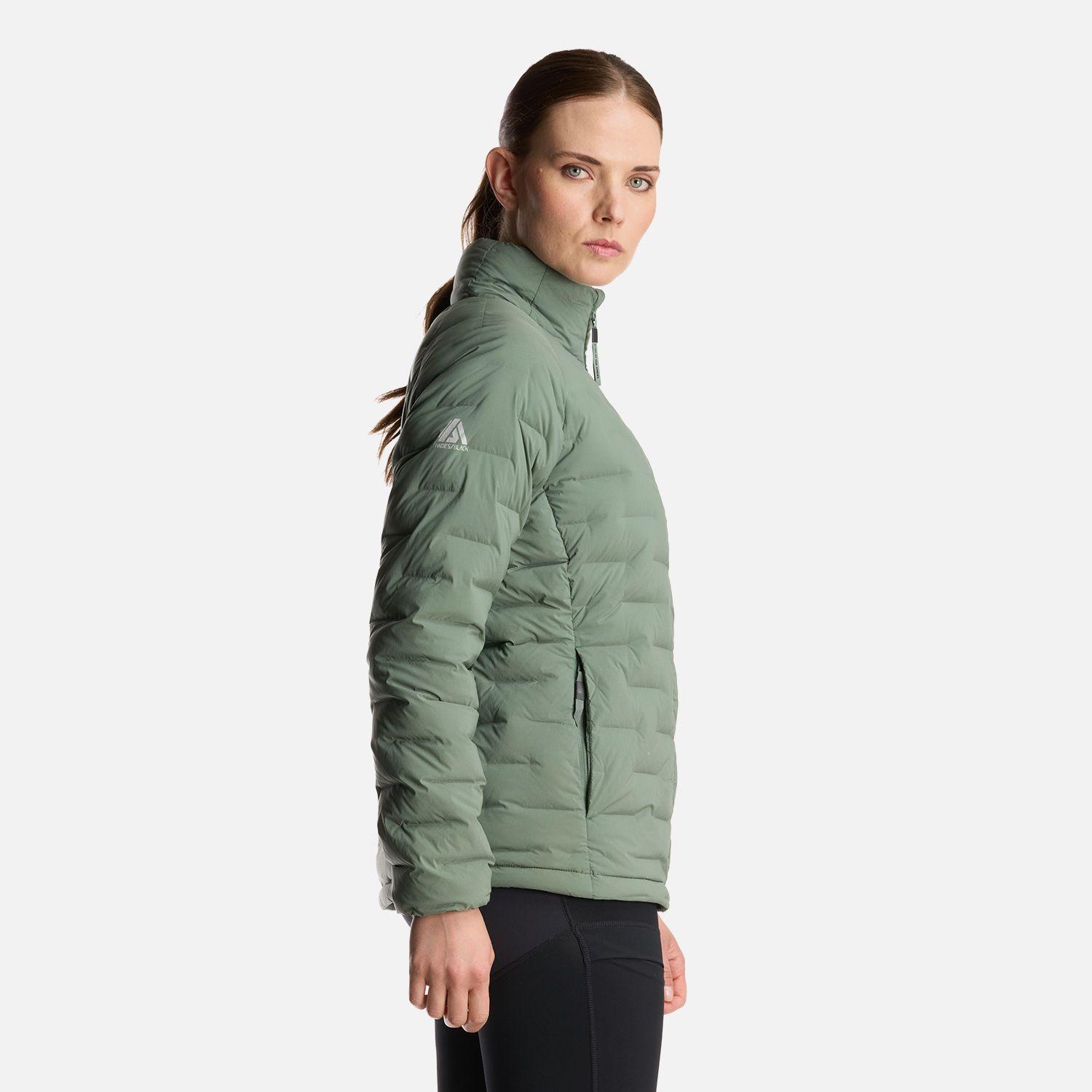Chaqueta Mujer Ultimate Stretch Down Jacket Verde Musgo Lippi-3