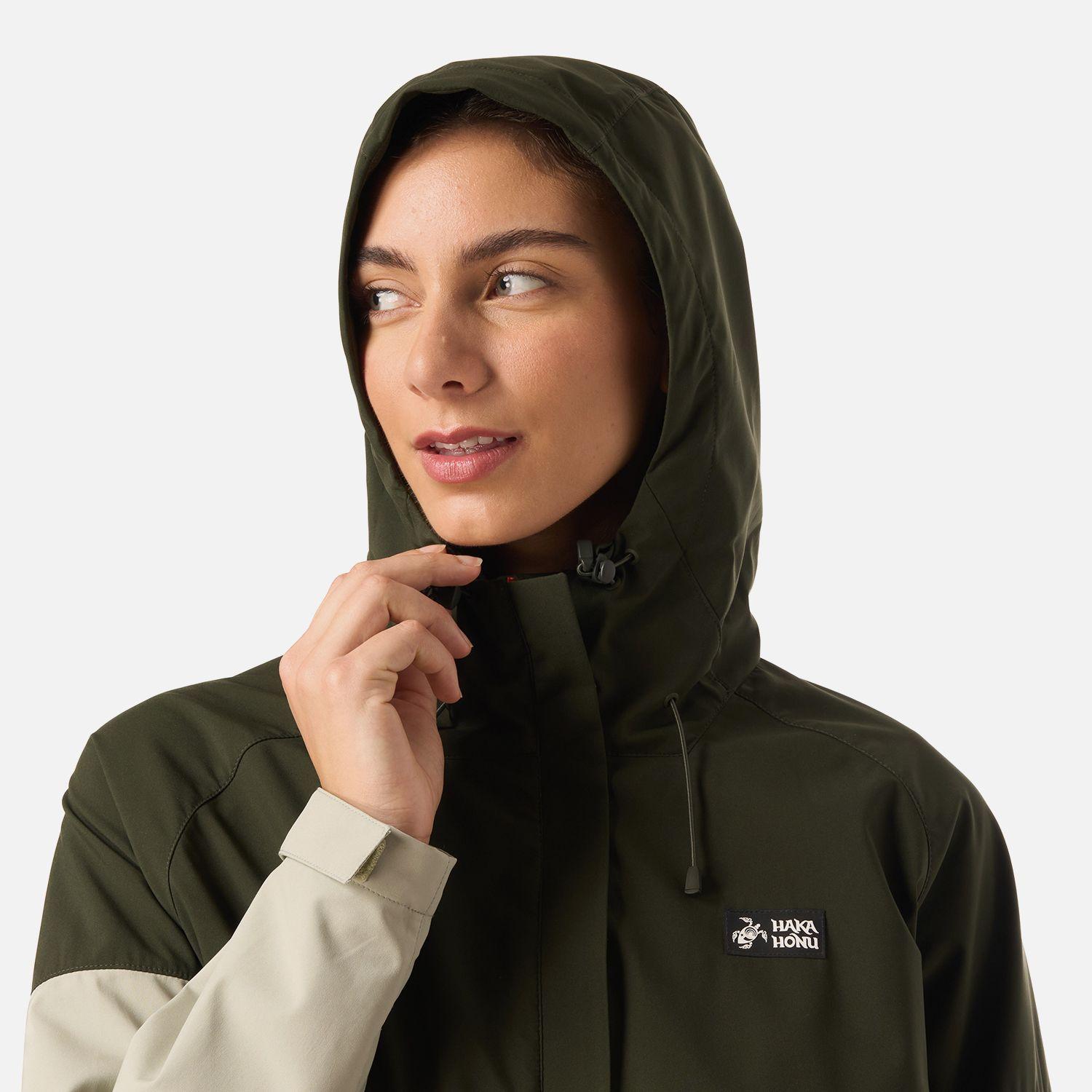 Chaqueta Mujer Terral Verde Militar Haka Honu V26-3
