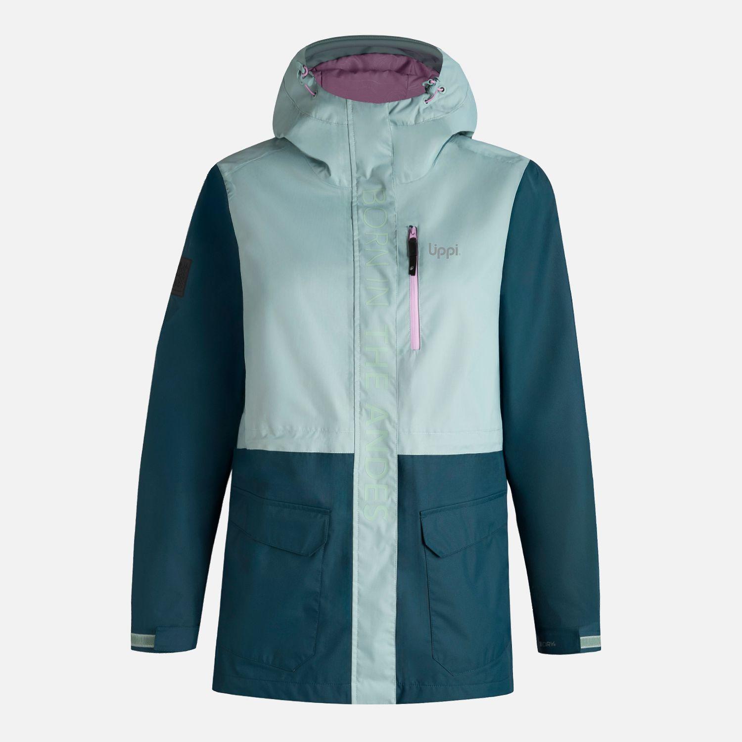 Chaqueta Mujer Streetwise B-Dry Hoody Petroleo Lippi I25-9