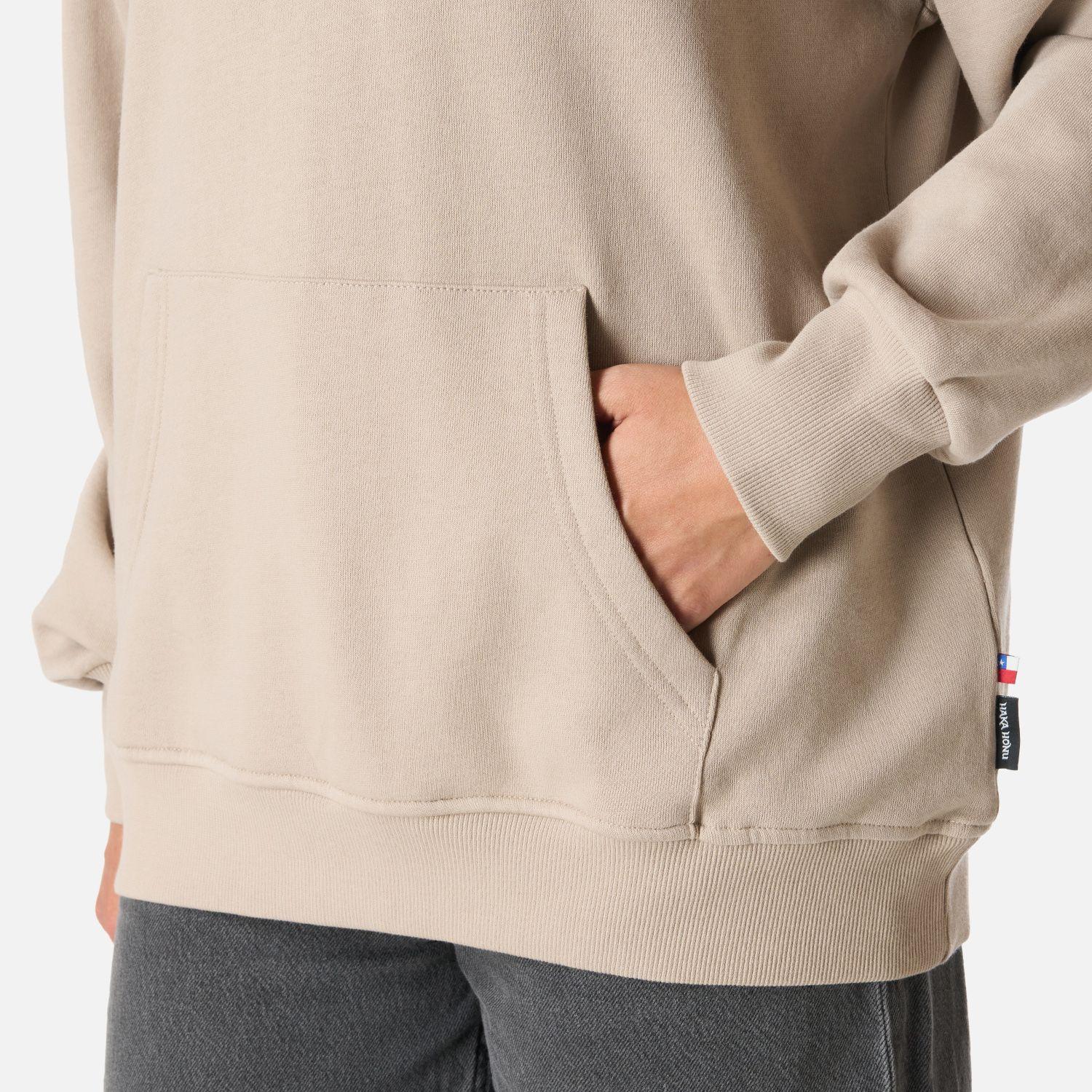 Polerón Mujer Motomami Hoody Taupe Haka Honu-4
