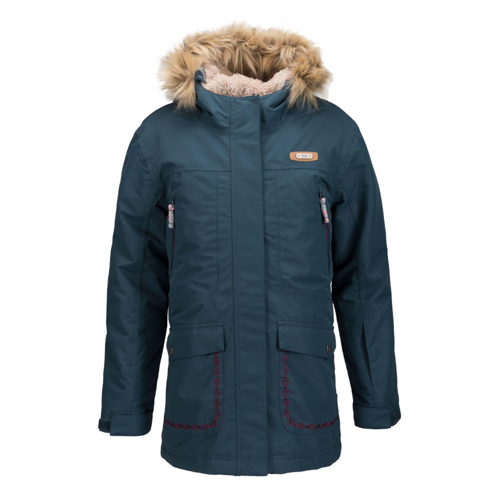 Chaqueta Niña Roble B-Dry Hoody Jacket Azul Noche Lippi-0