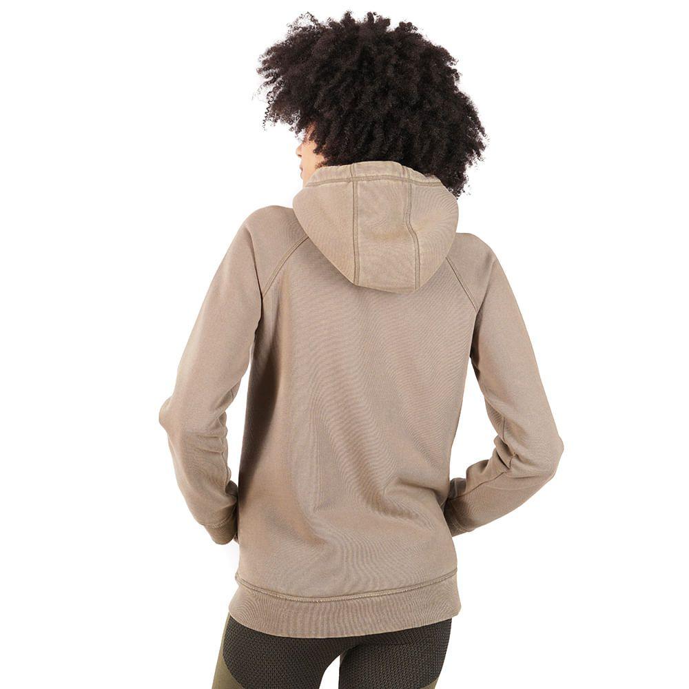 Poleron Mujer Refugia-T Café Haka Honu I18-1