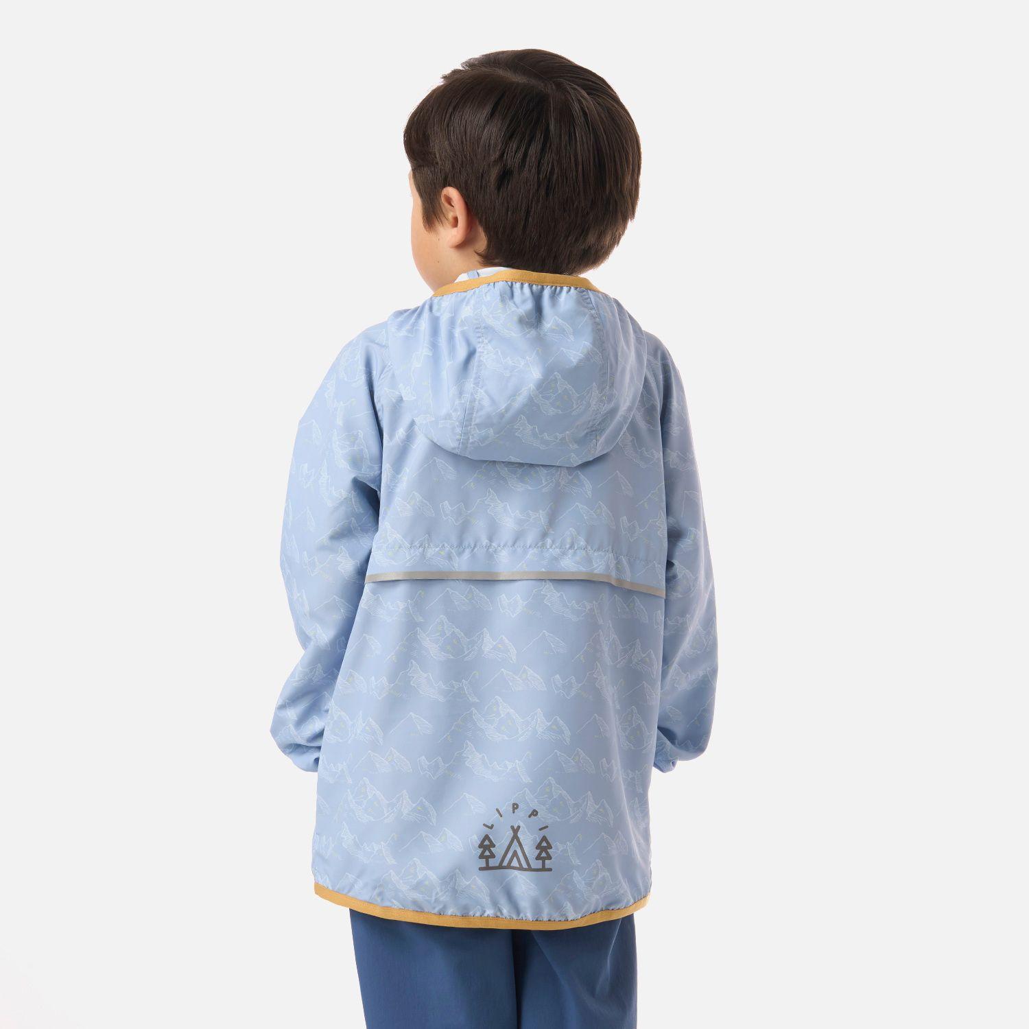 Chaqueta Niño Nightfall Windbreaker Hoody Jacket Celeste Lippi V26-2