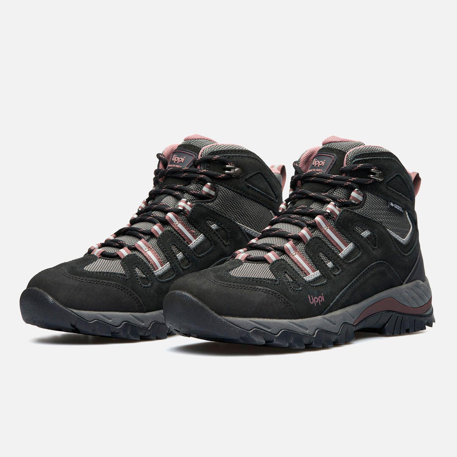 Botín Mujer Puelo CS Hi Negro / Uva Lippi I26-2