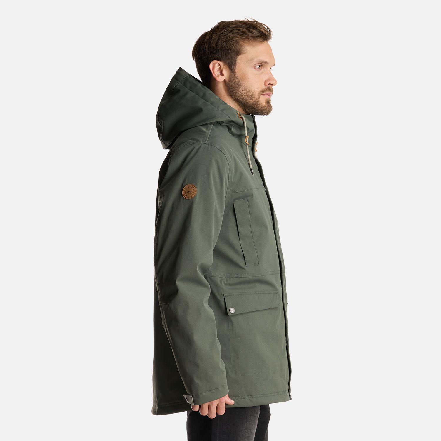 Chaqueta Hombre DayBreak B-Dry Jacket Verde Militar Lippi-3