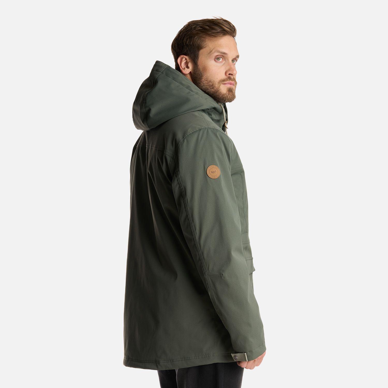 Chaqueta Hombre DayBreak B-Dry Jacket Verde Militar Lippi-4