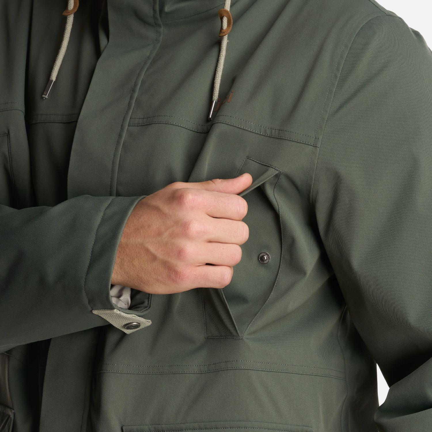 Chaqueta Hombre DayBreak B-Dry Jacket Verde Militar Lippi-6
