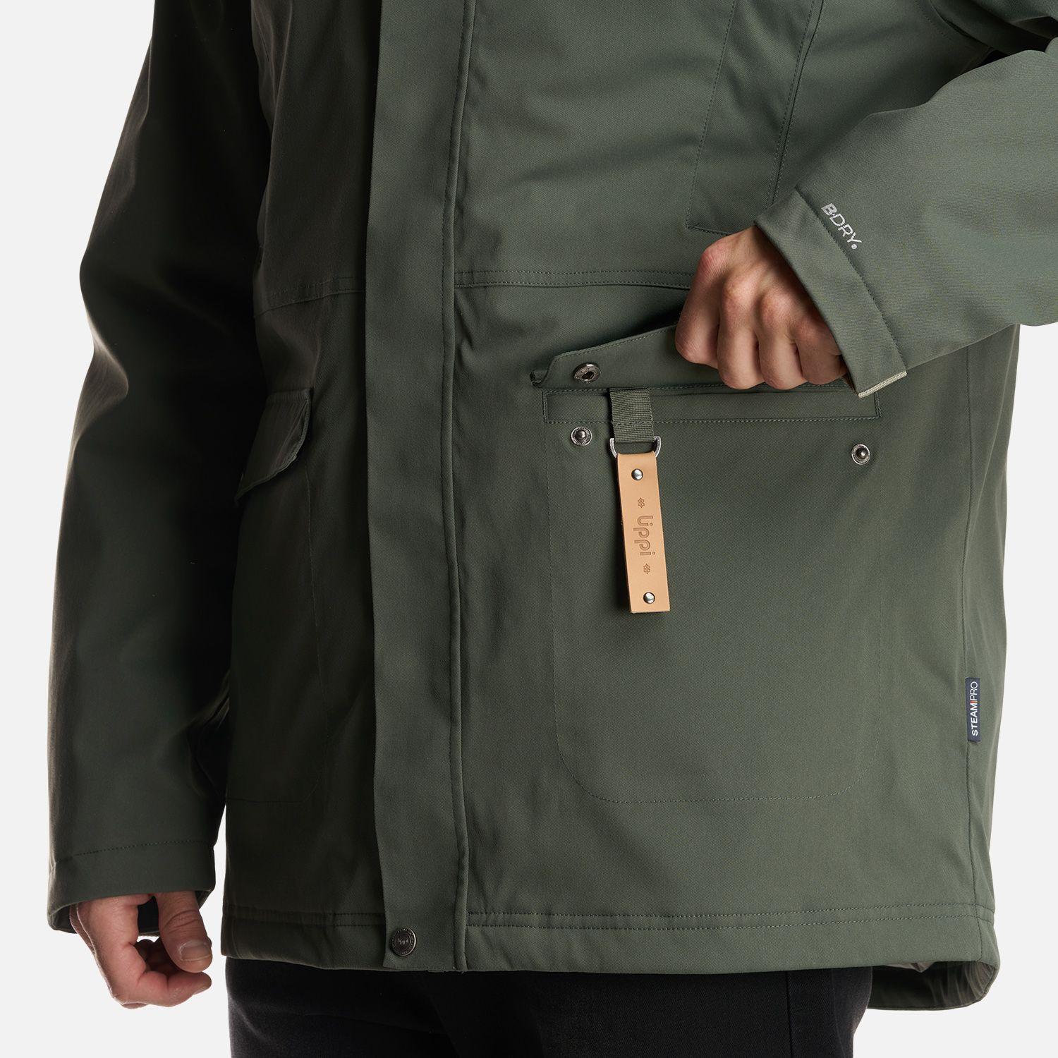 Chaqueta Hombre DayBreak B-Dry Jacket Verde Militar Lippi-7