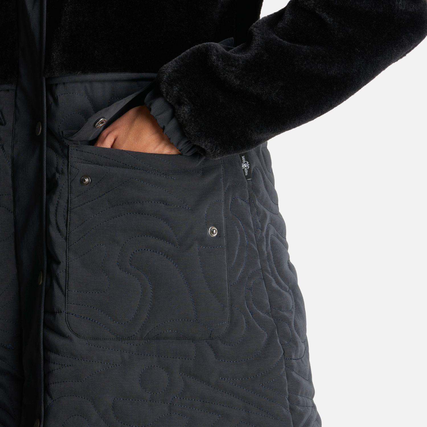 Chaqueta Mujer Noes-ni Negro Haka Honu I24-6