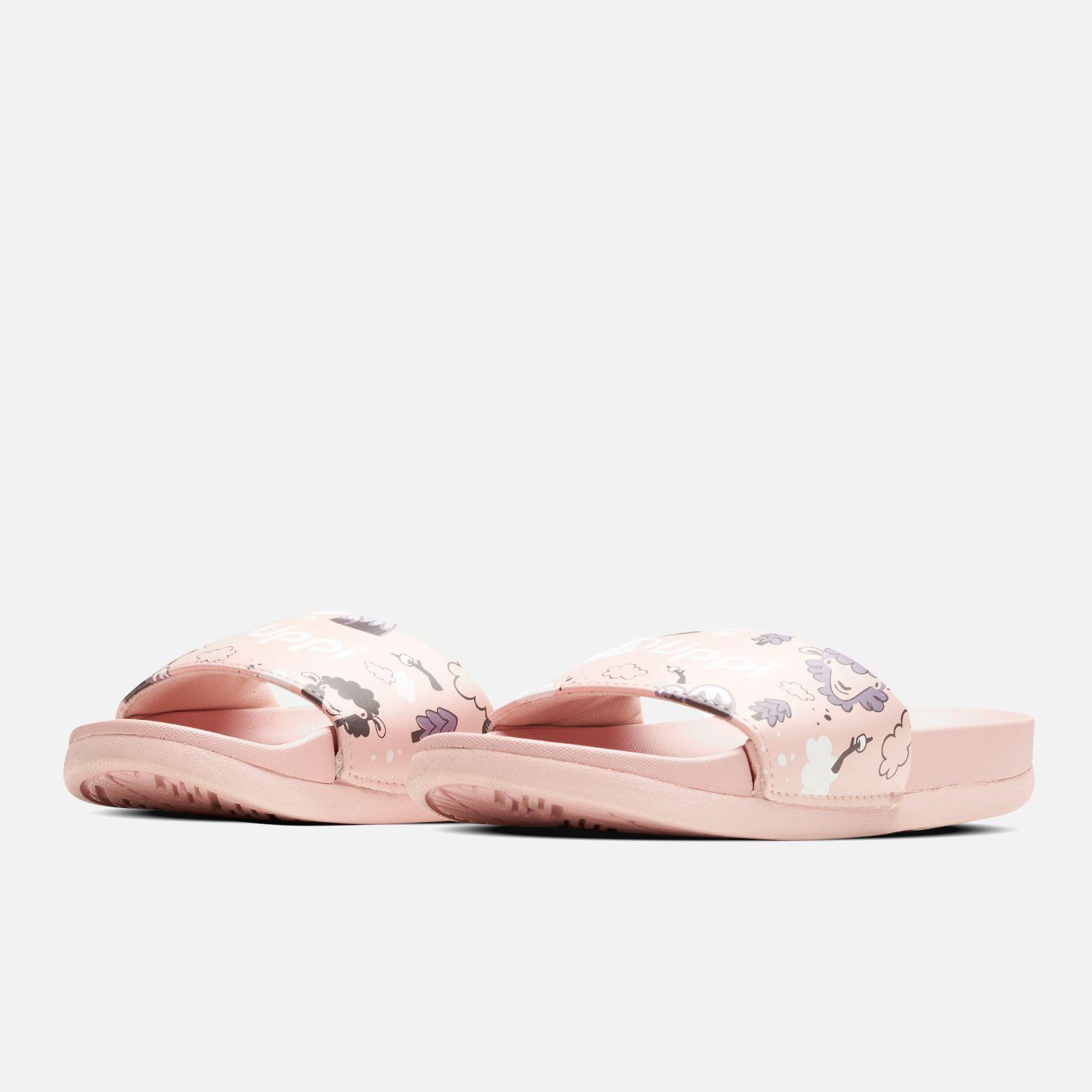 Sandalia Niña Insigne Slide Kids Rosa Palo Lippi-1