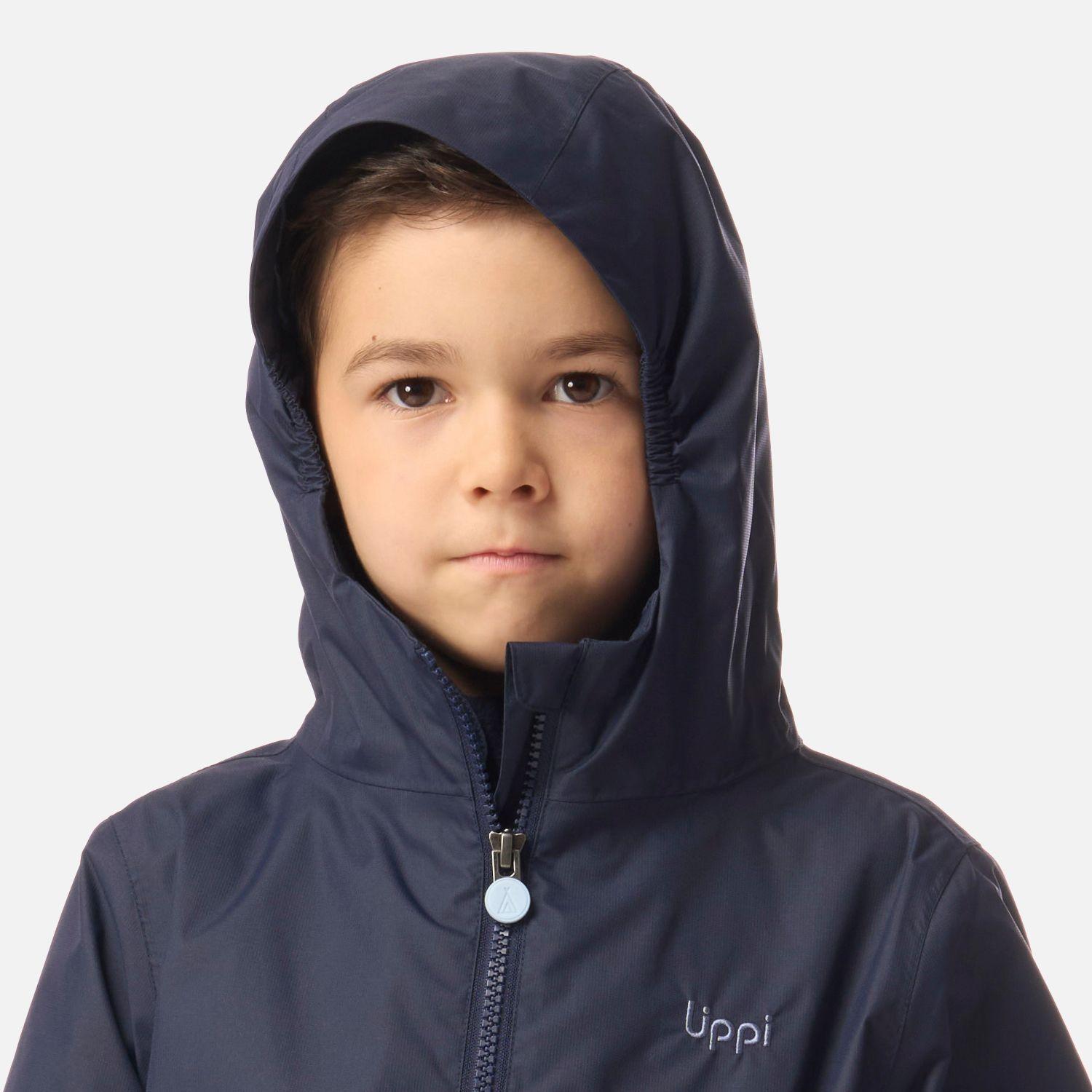 Chaqueta Niño Snowball Fusion-3 Hoody Jacket Azul Marino Lippi I26-4