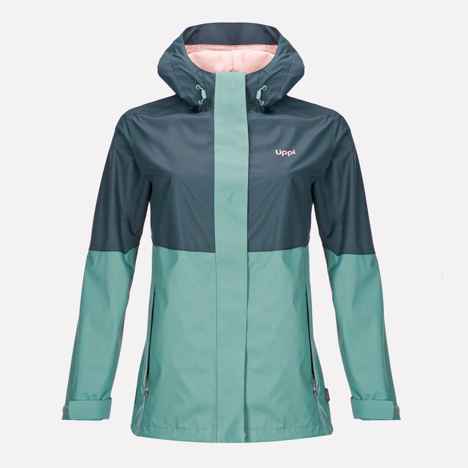 Chaqueta Teen Girl Blizzard B-Dry Hoody Jacket Jade Oscuro Azul Piedra Lippi-0