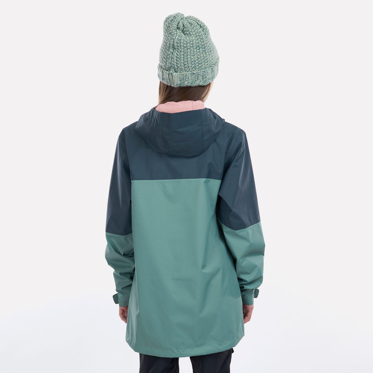 Chaqueta Teen Girl Blizzard B-Dry Hoody Jacket Jade Oscuro Azul Piedra Lippi-2