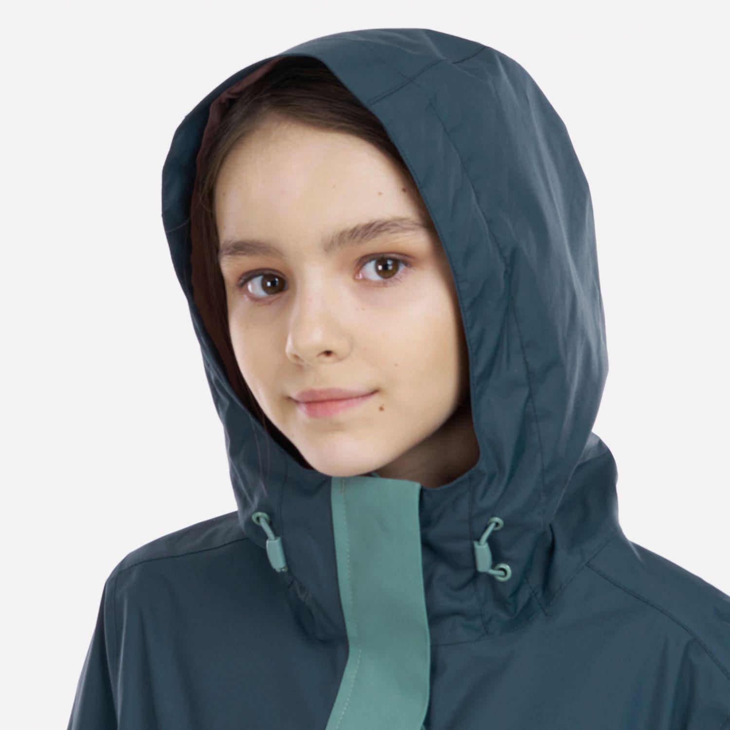 Chaqueta Teen Girl Blizzard B-Dry Hoody Jacket Jade Oscuro Azul Piedra Lippi-3
