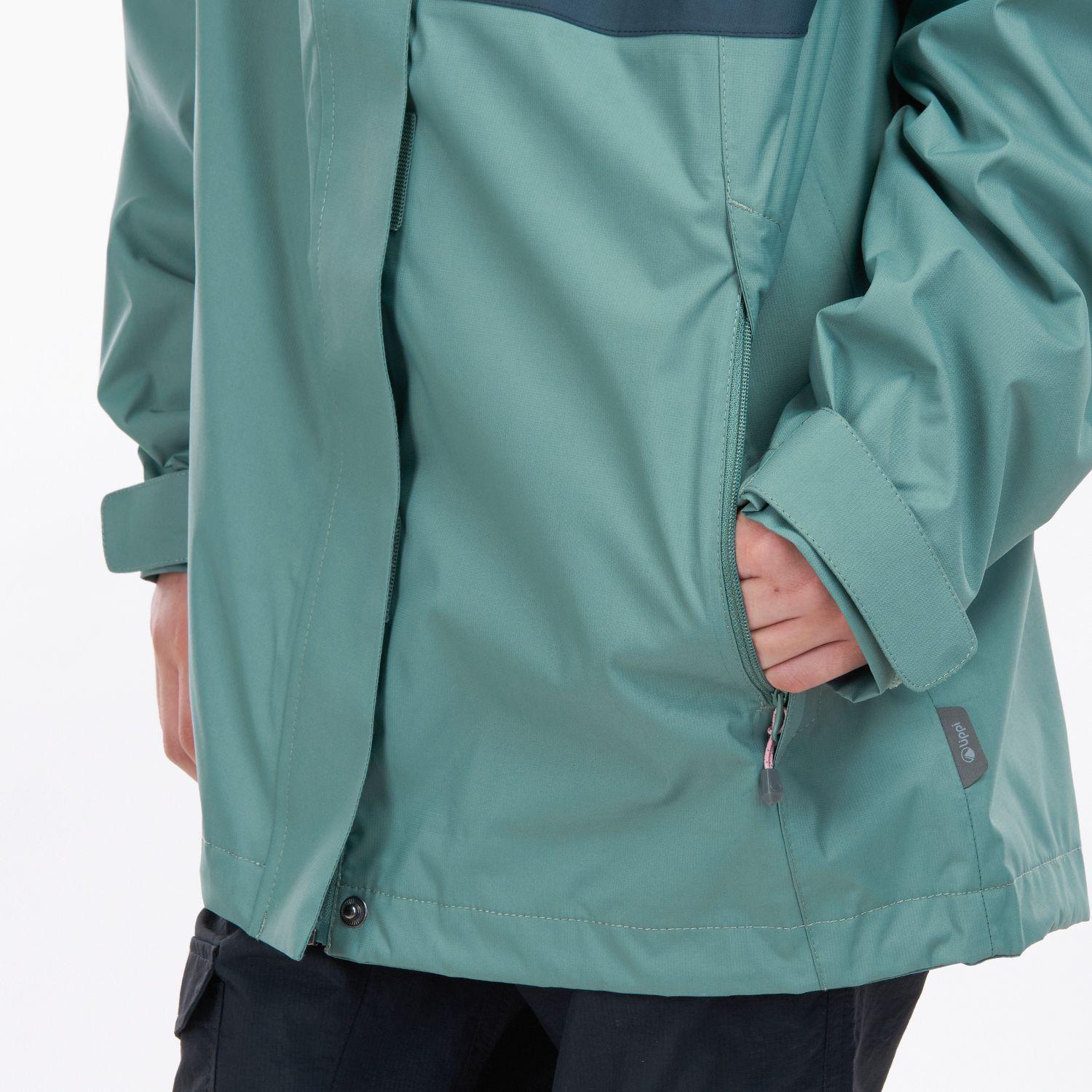 Chaqueta Teen Girl Blizzard B-Dry Hoody Jacket Jade Oscuro Azul Piedra Lippi-5