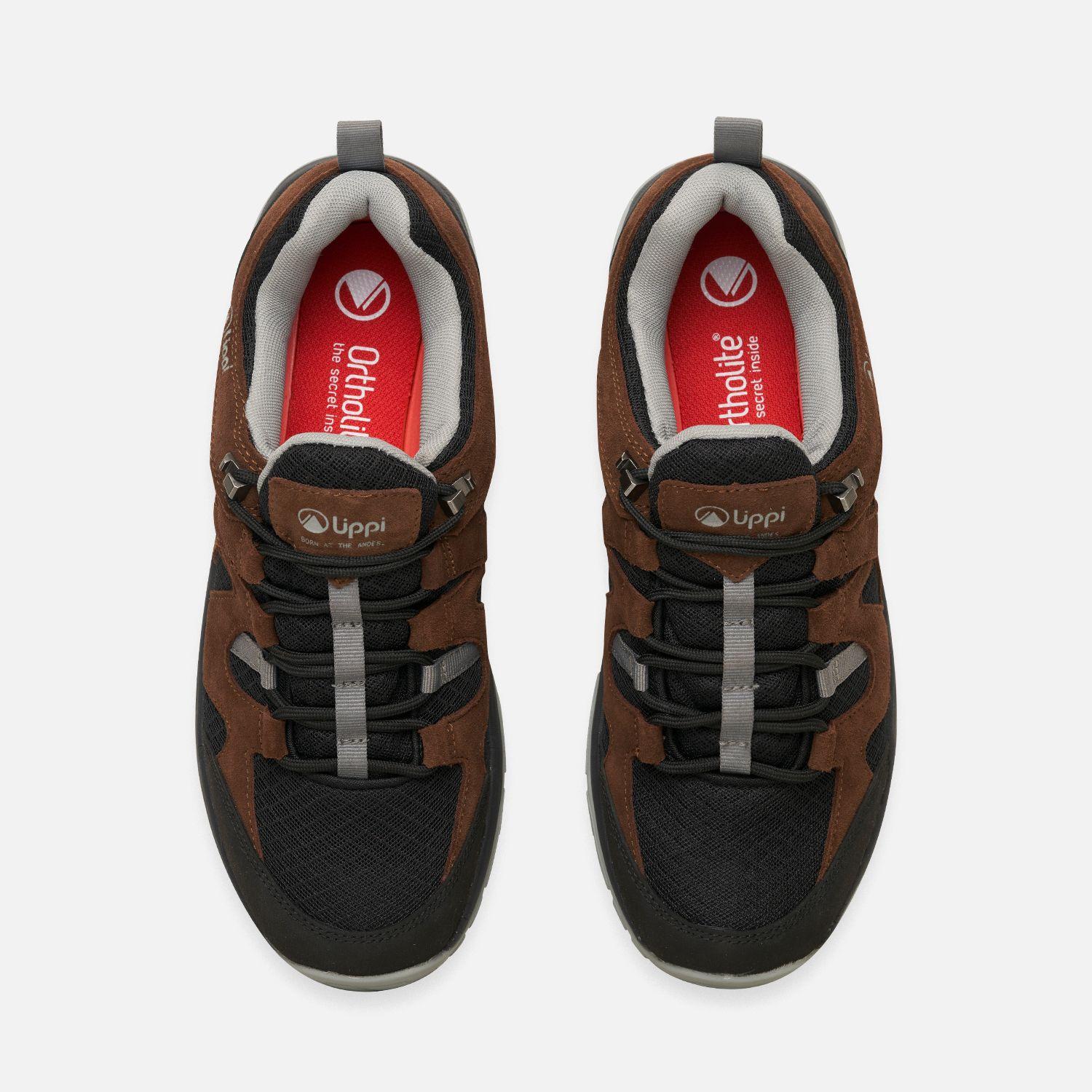 Zapato Hombre Tellus Low Café Oscuro Lippi-5