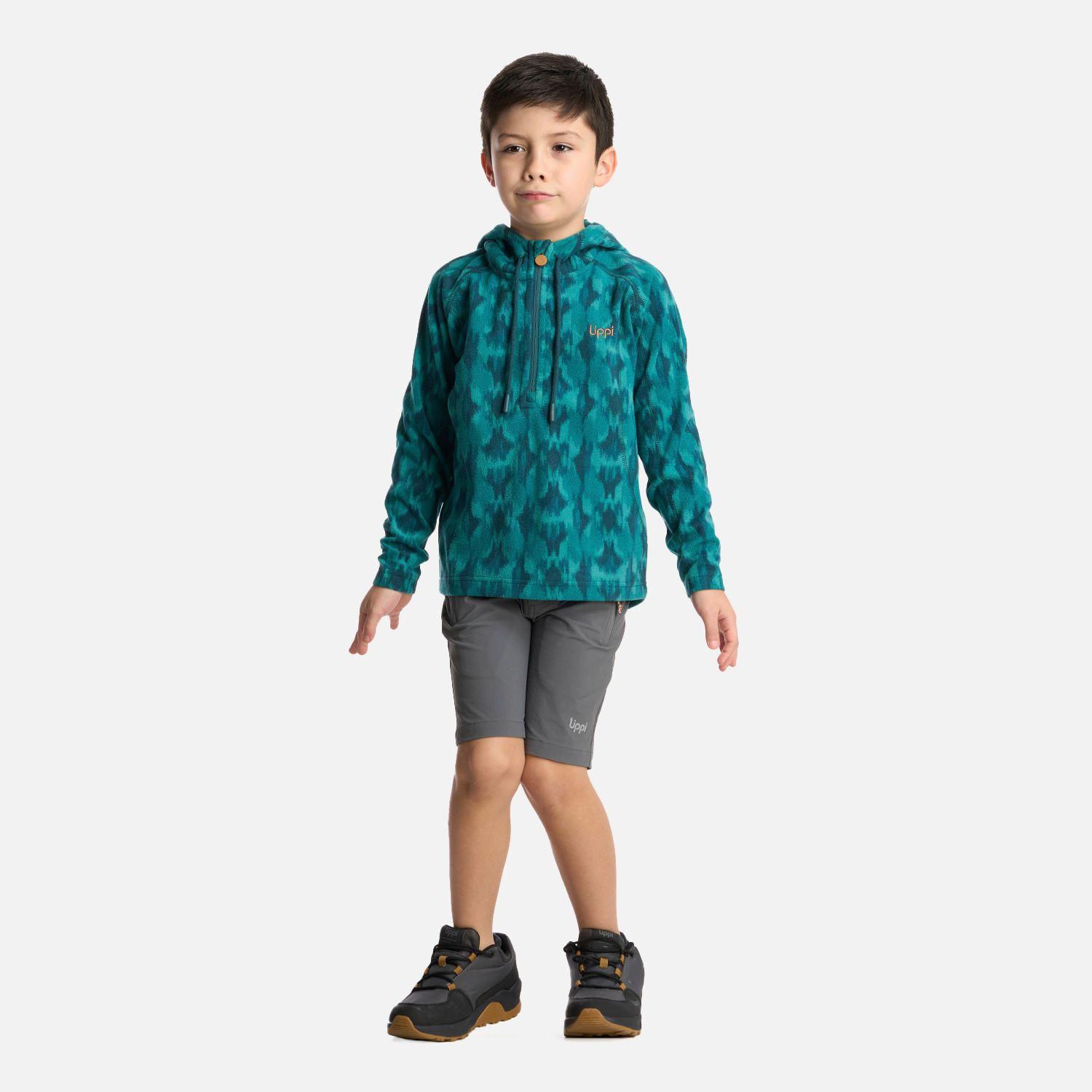 Chaqueta Niño Cold Day Therm-Pro Hoody Print Petroleo Lippi-4