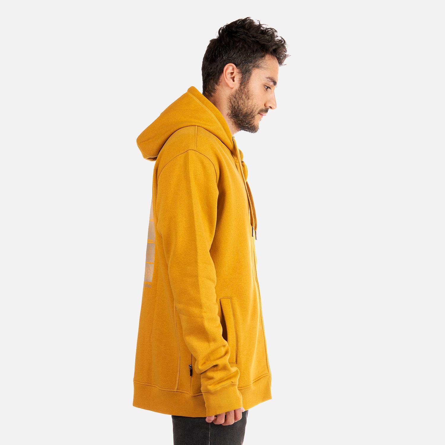 Poleron Hombre Ninja Mostaza Haka Honu I22-3