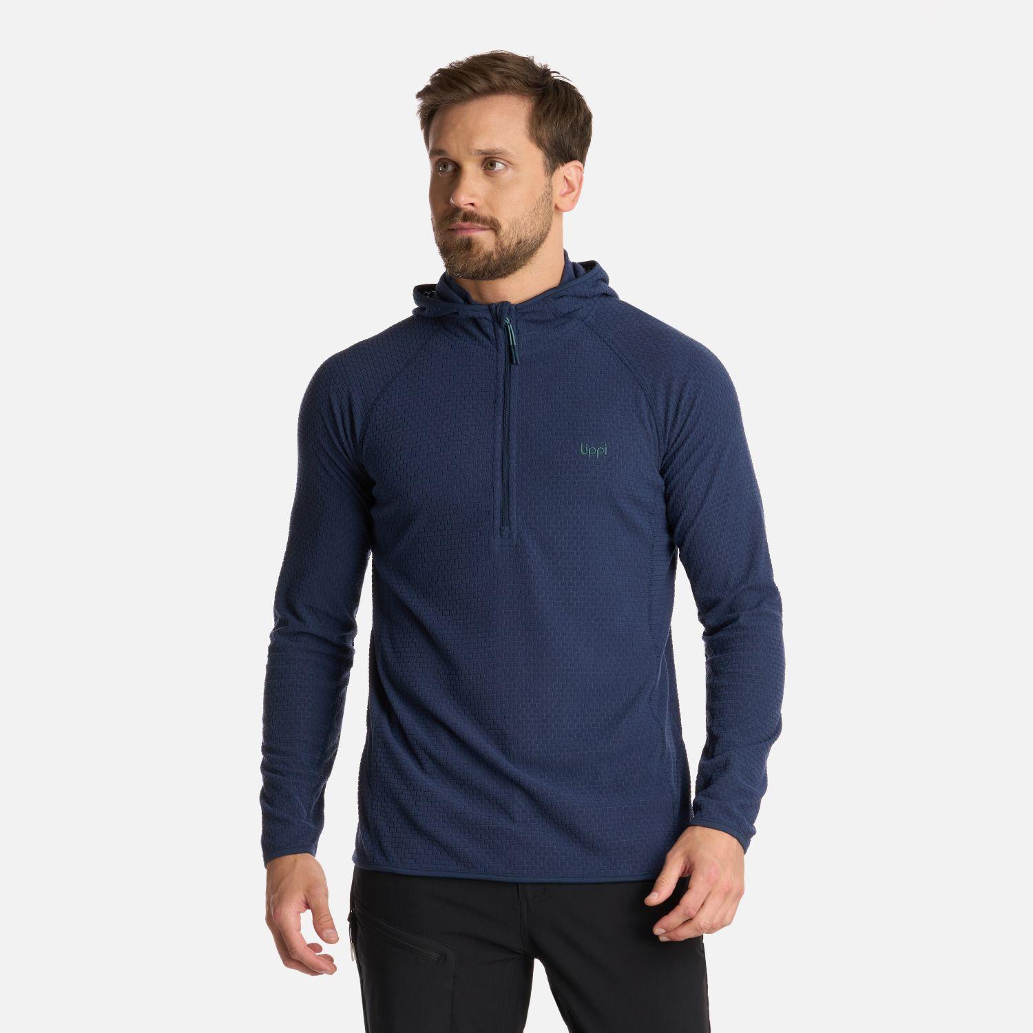 Polerón Hombre Jacaranda Nano-F 14 Zip Azul Marino Lippi I25-0