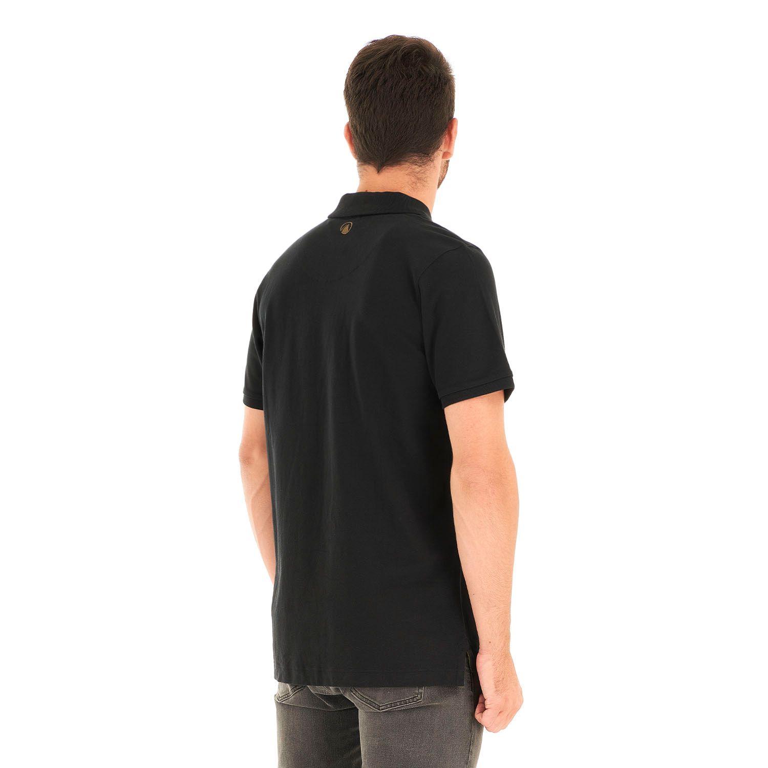 Polera Hombre First Class Elastic Polo Negro nuevo Lippi-4