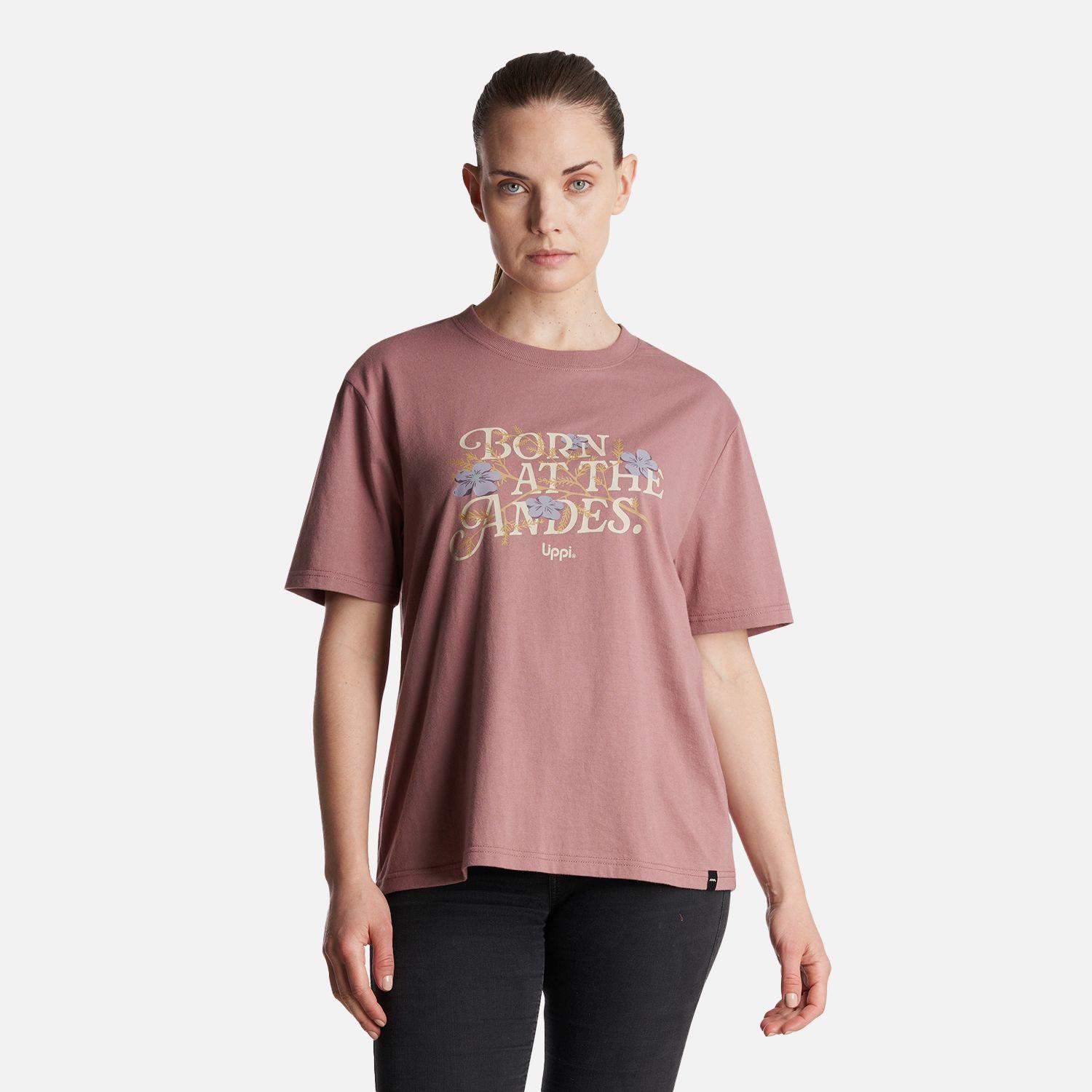Polera Mujer  Logo Lippi T-Shirt Palo Rosa Lippi-1