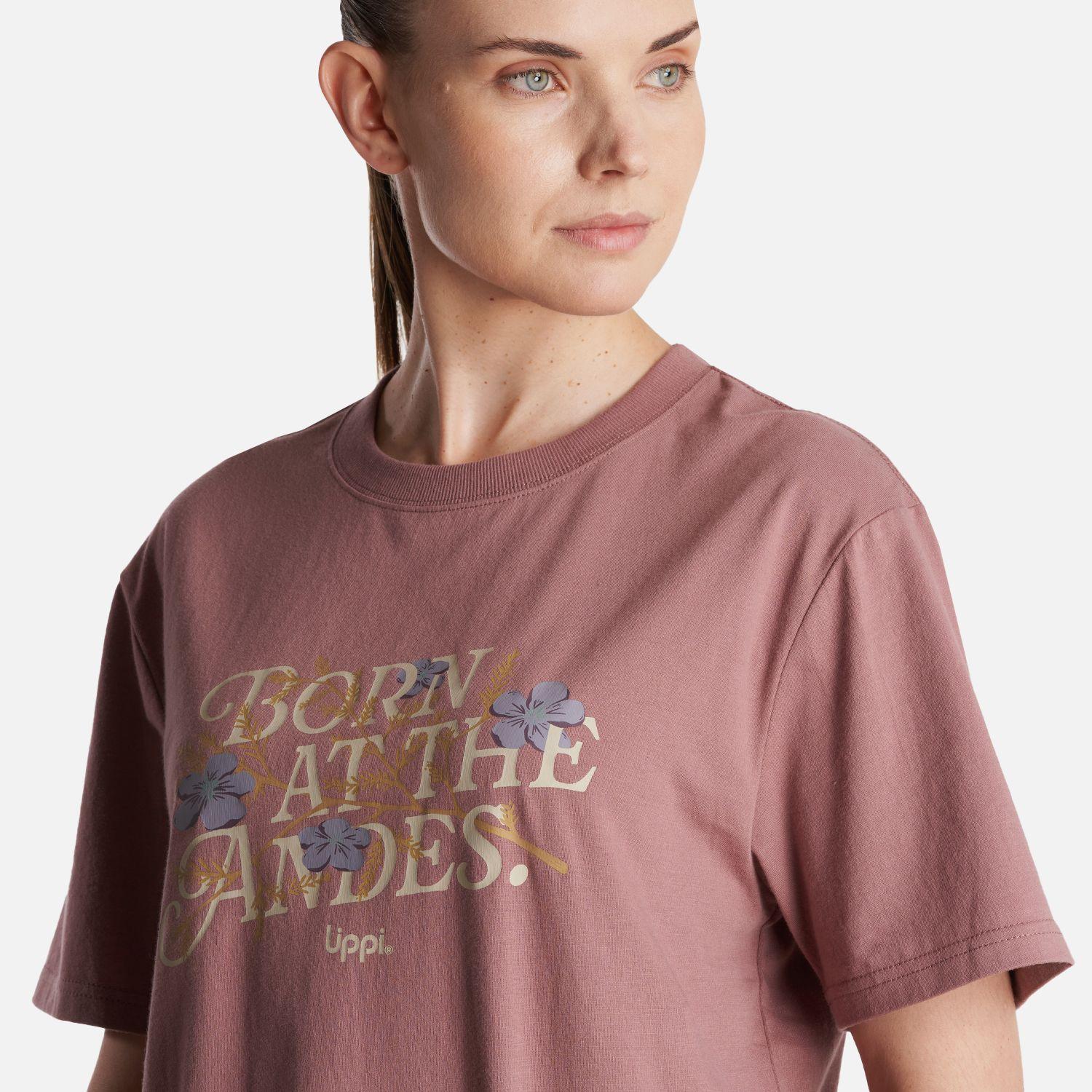 Polera Mujer  Logo Lippi T-Shirt Palo Rosa Lippi-4