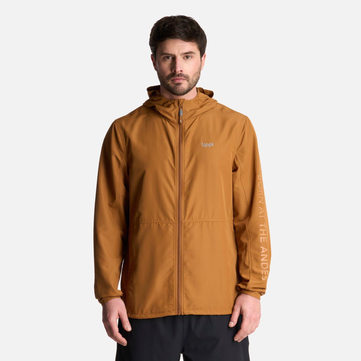 Chaqueta Hombre Nightfall WindBreaker Hoody Mostaza Lippi-0