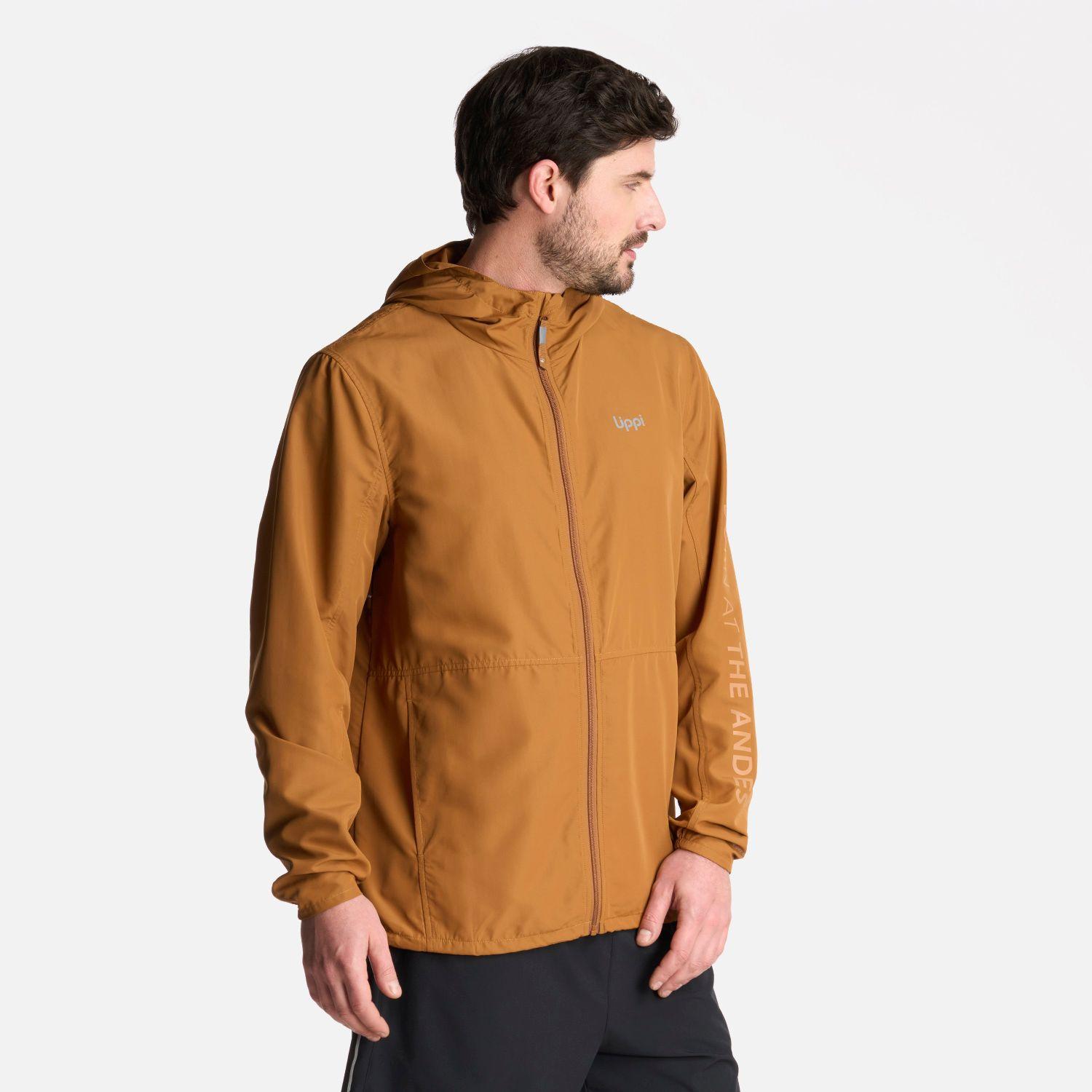 Chaqueta Hombre Nightfall WindBreaker Hoody Mostaza Lippi-1