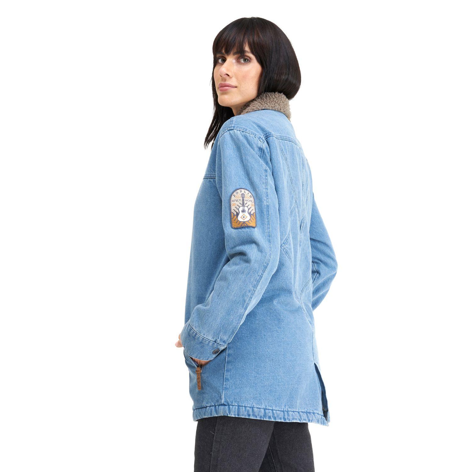 Chaqueta Mujer Joplin Celeste Haka Honu I20-4