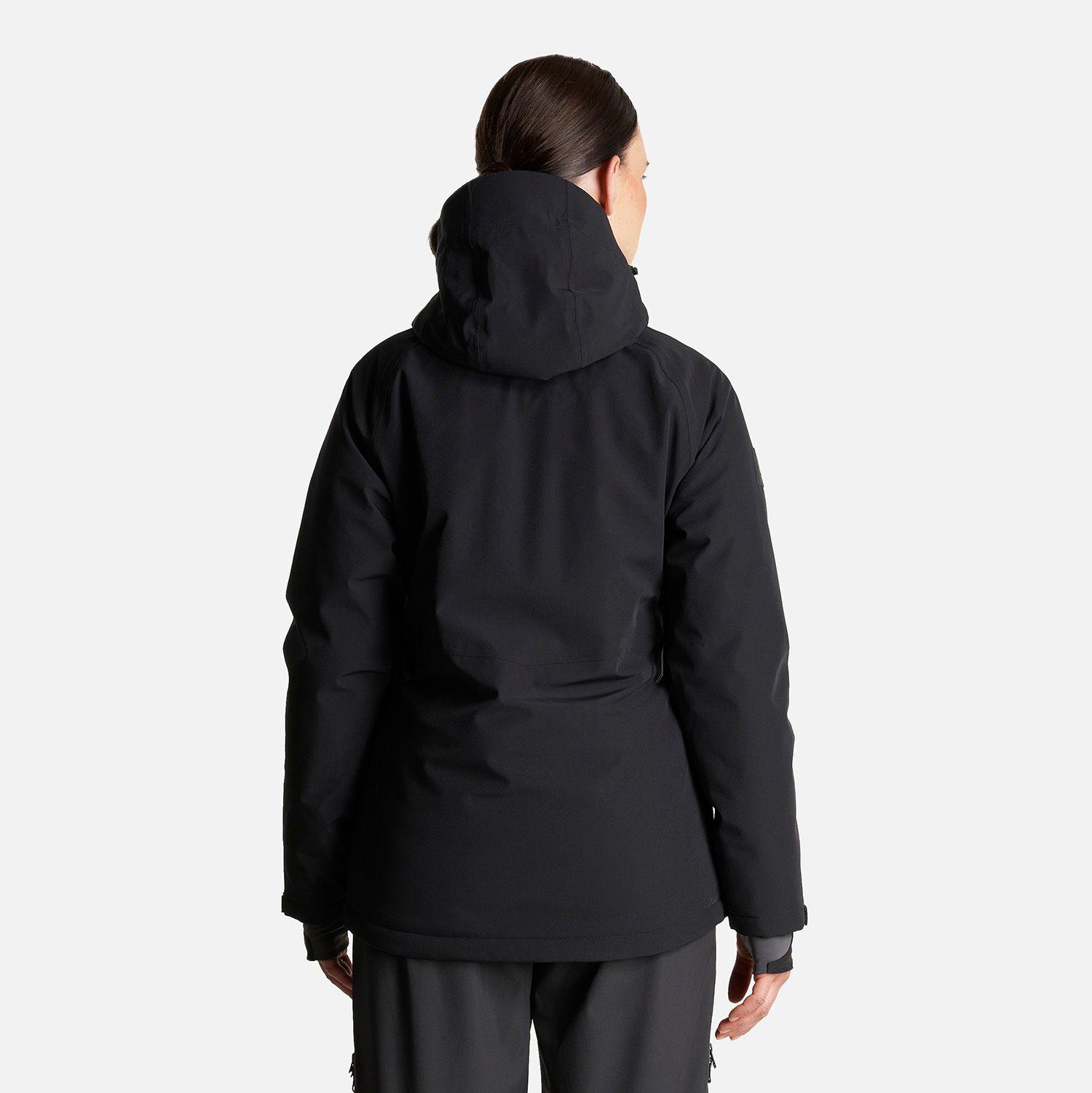 Chaqueta Mujer Andes B-Dry Hoody Jacket Negro Lippi I22-3
