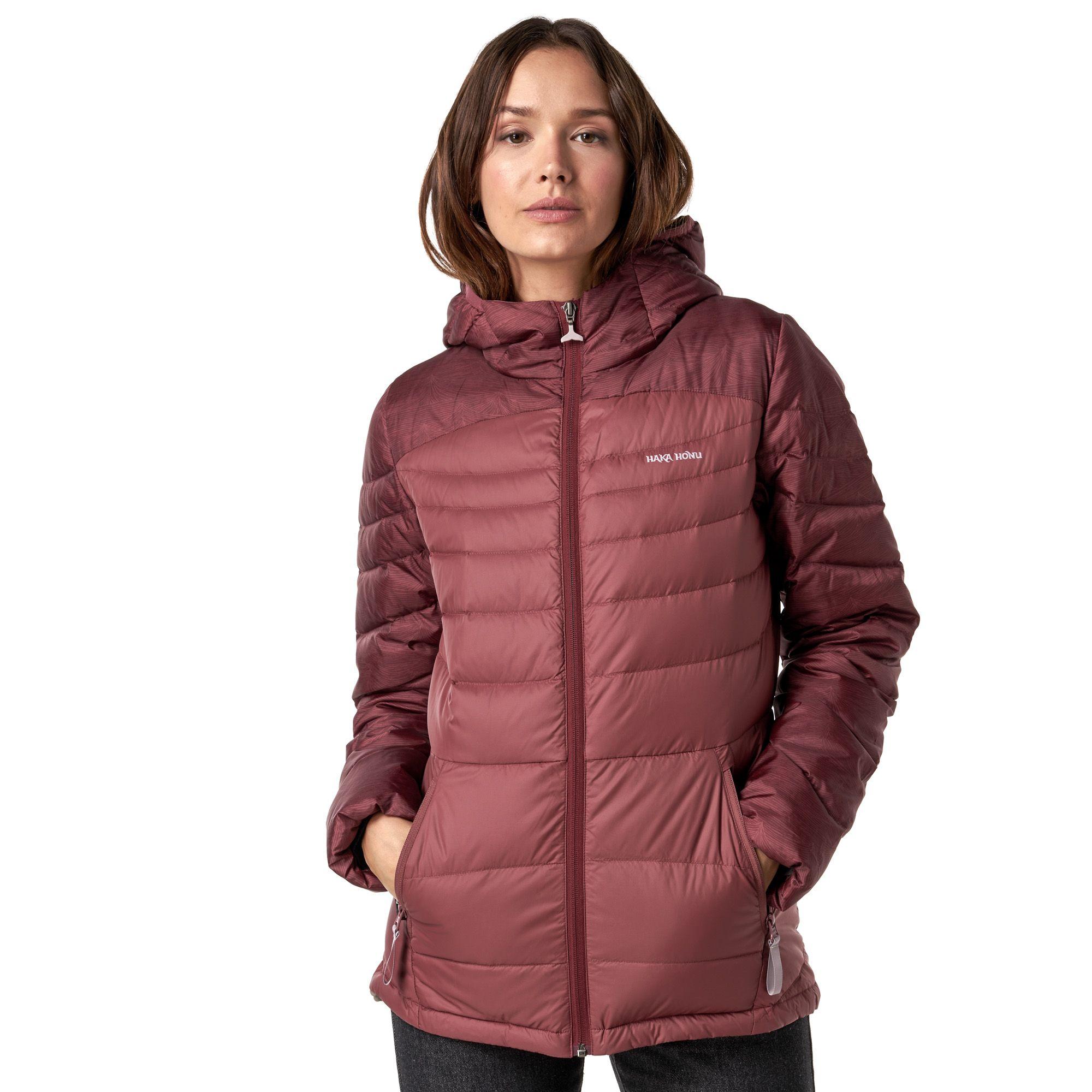 Chaqueta Mujer Infiernillo Con Gorro Rojo Haka Honu-1