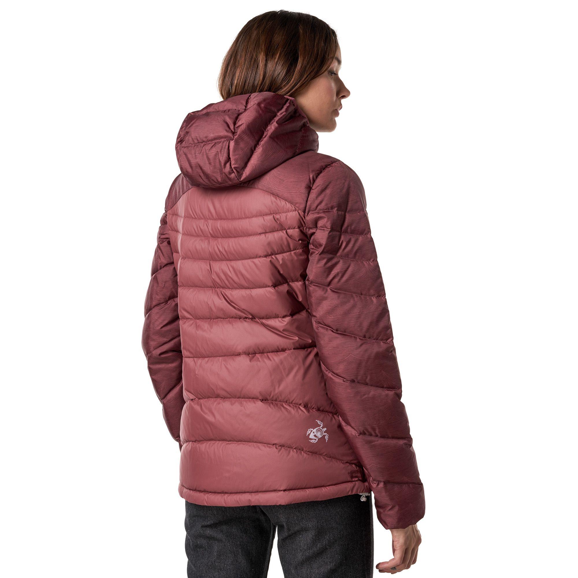 Chaqueta Mujer Infiernillo Con Gorro Rojo Haka Honu-3