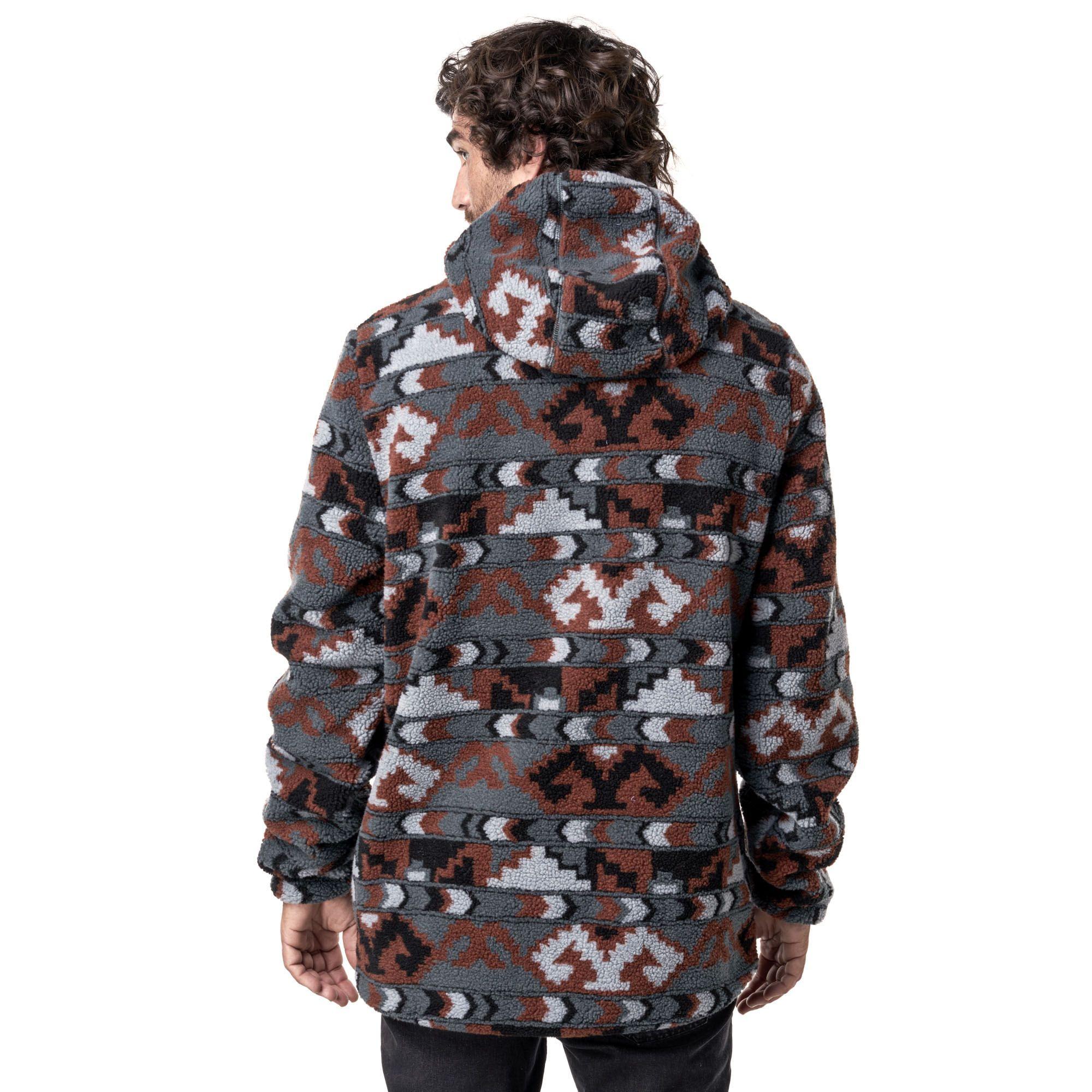 Poleron Hombre Chi-porrito Print Terracota Haka Honu-1