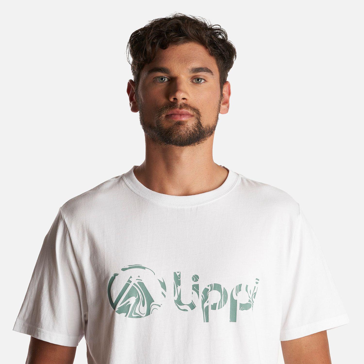 Polera Hombre Logo Lippi T-shirt Blanco Lippi-4