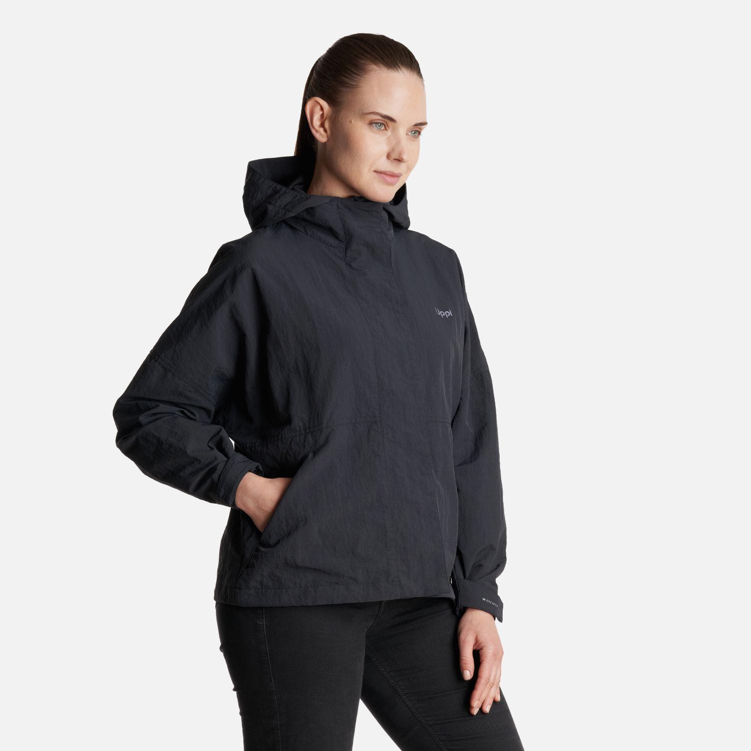 Chaqueta Mujer  CityMe WindBreaker Hoody Jacket Negro Lippi-2