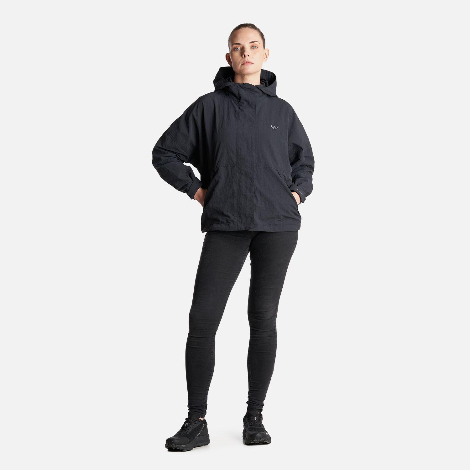 Chaqueta Mujer  CityMe WindBreaker Hoody Jacket Negro Lippi-8