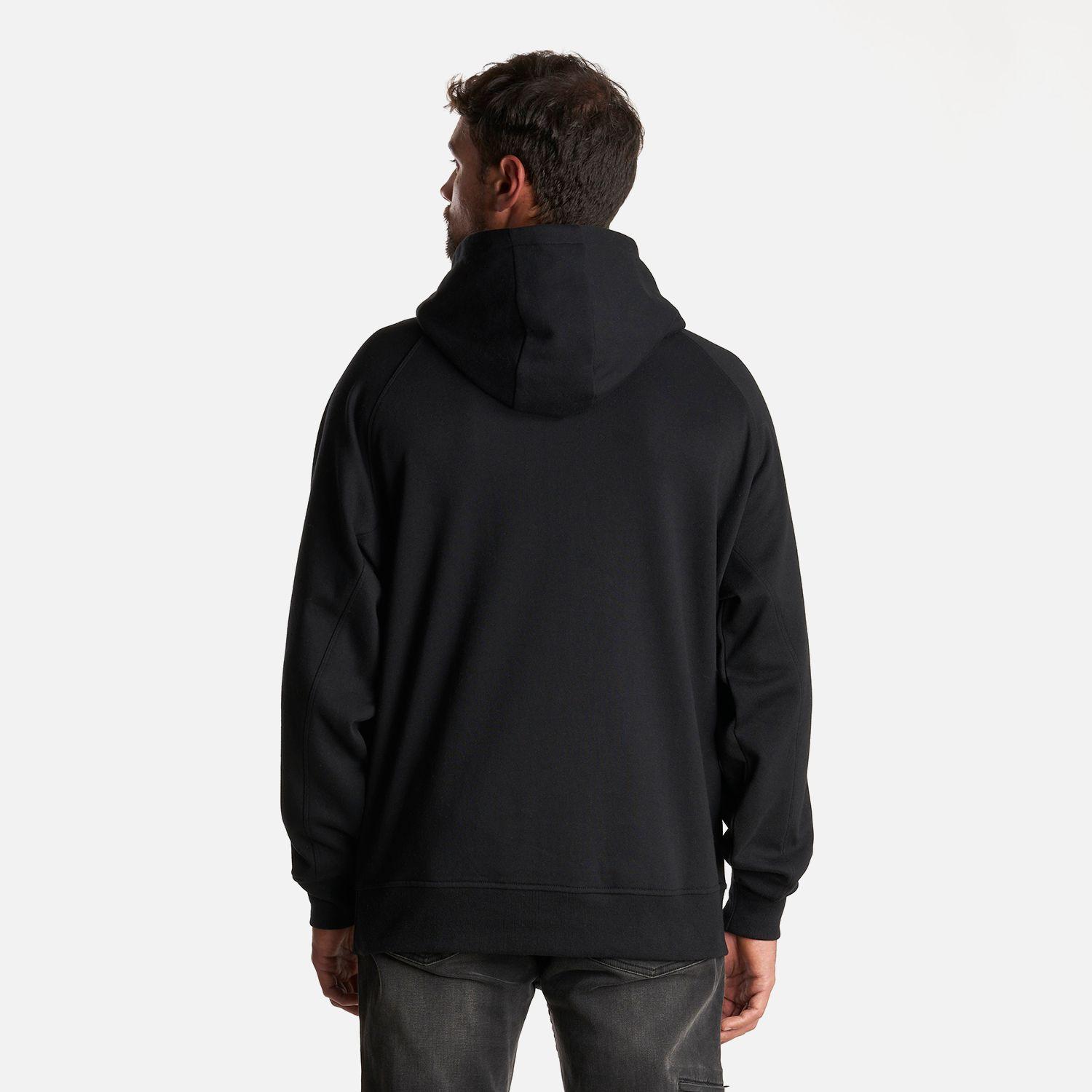 Poleron Hombre Insigne Hoody Sweatshirt Front Print Negro Lippi I23-3