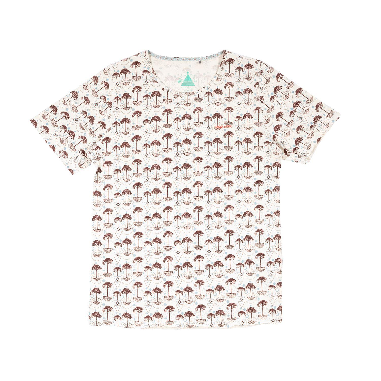 Polera Hombre Araucariamelo Beige Haka Honu-0
