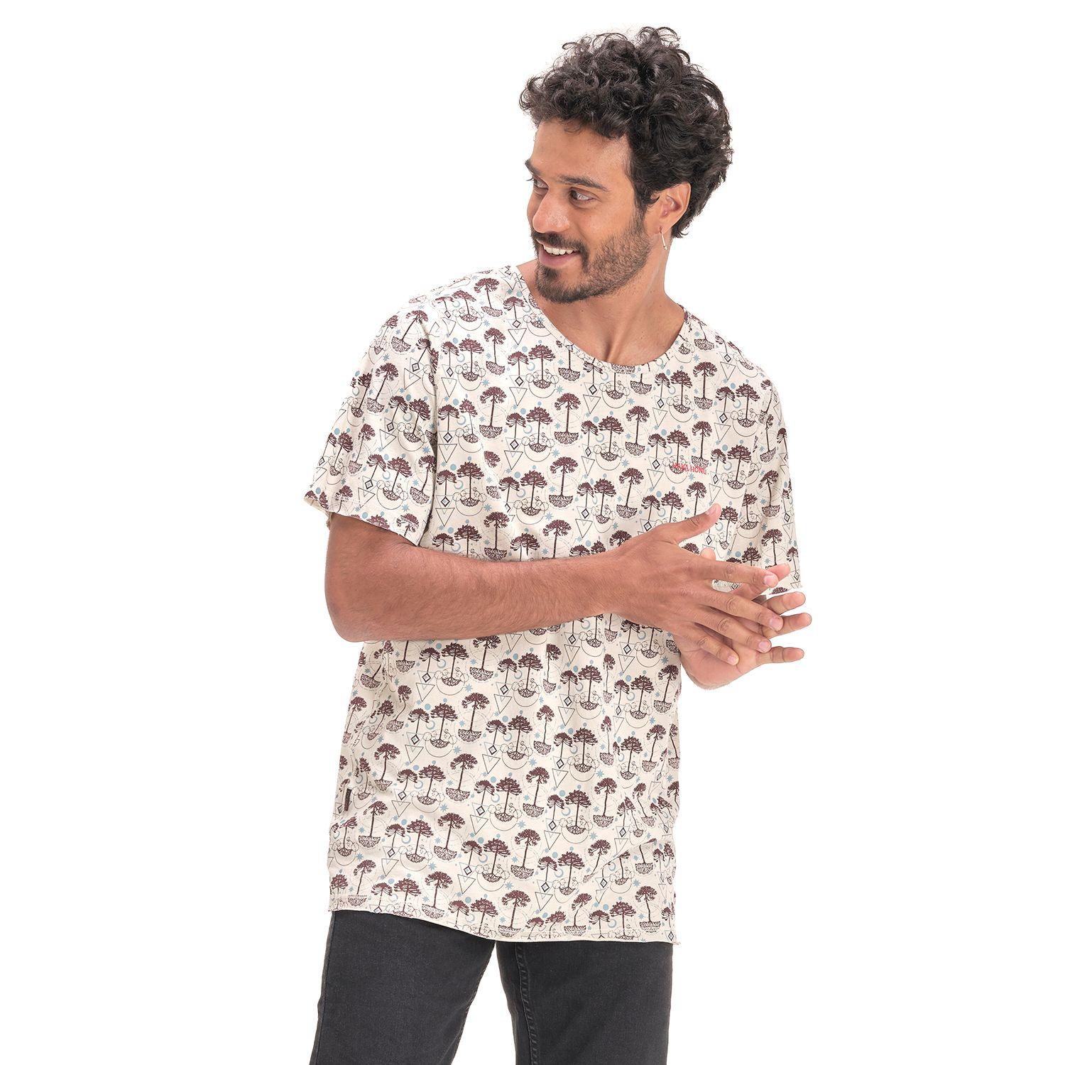 Polera Hombre Araucariamelo Beige Haka Honu-1